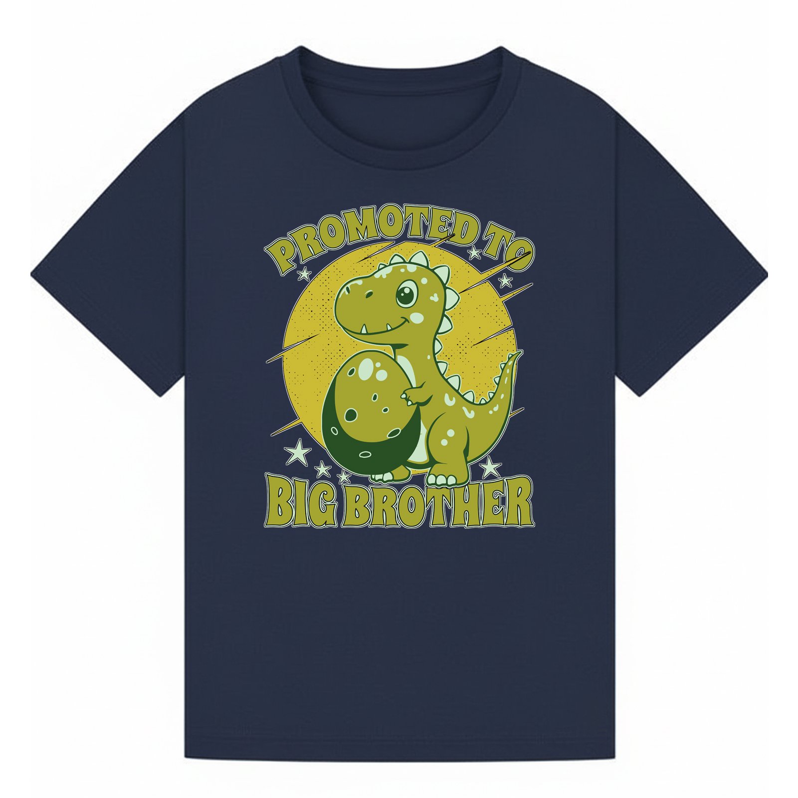 BGBRO52 artwork on navy T-shirt