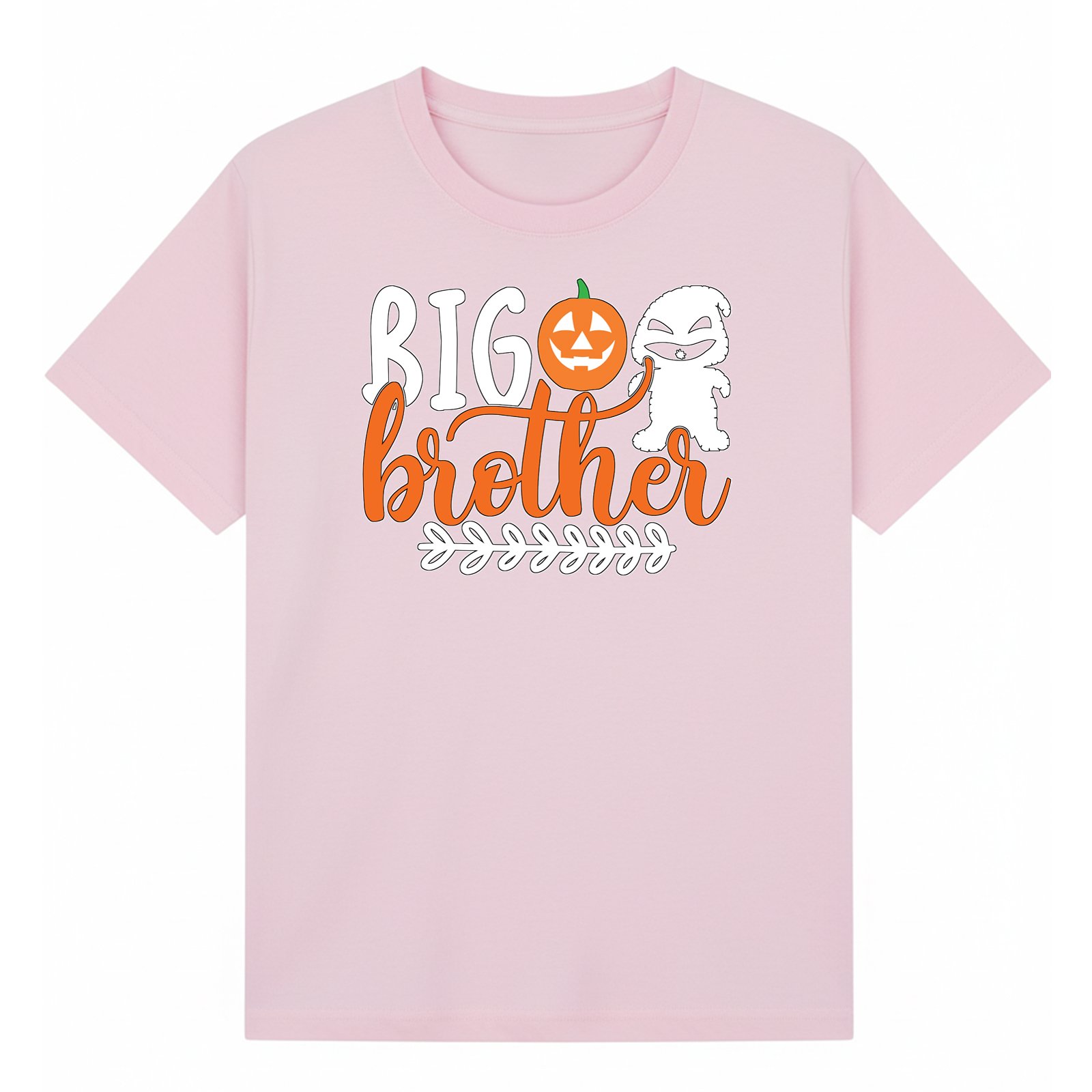 BGBRO60 artwork on light pink T-shirt