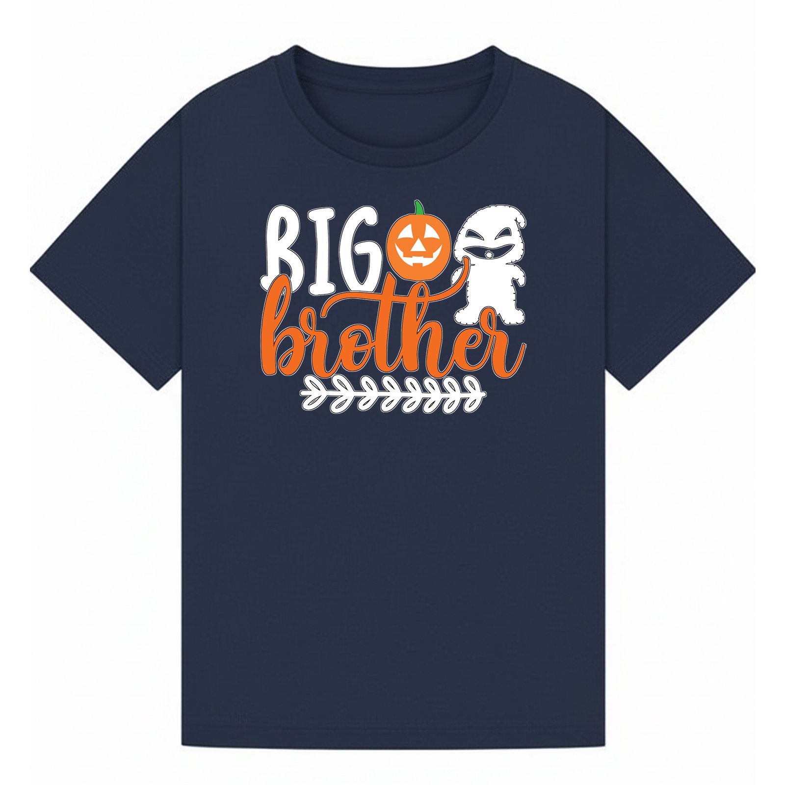 BGBRO60 artwork on navy T-shirt