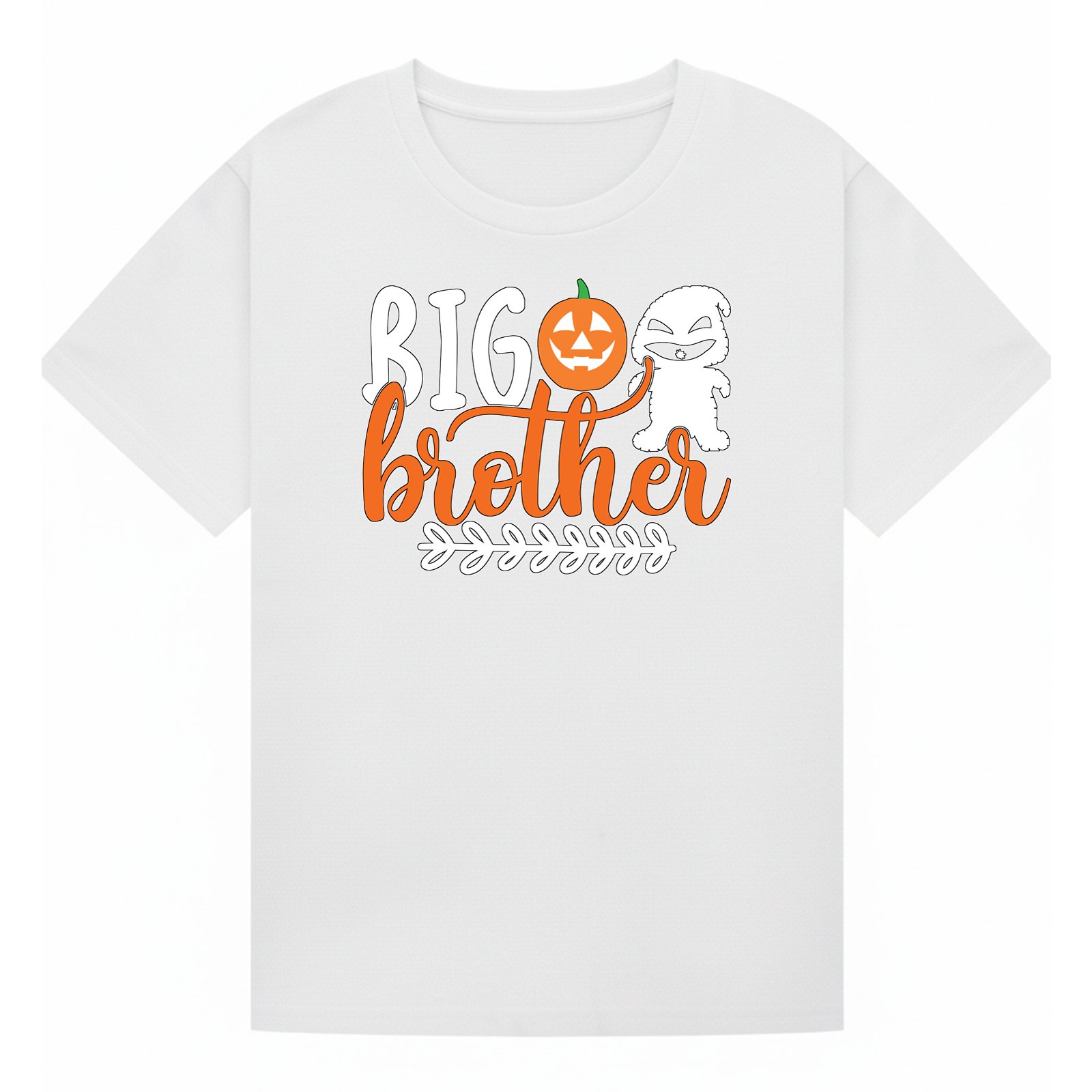 BGBRO60 artwork on white T-shirt