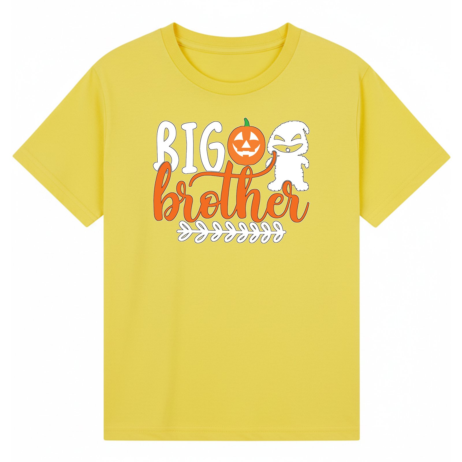 BGBRO60 artwork on yellow T-shirt