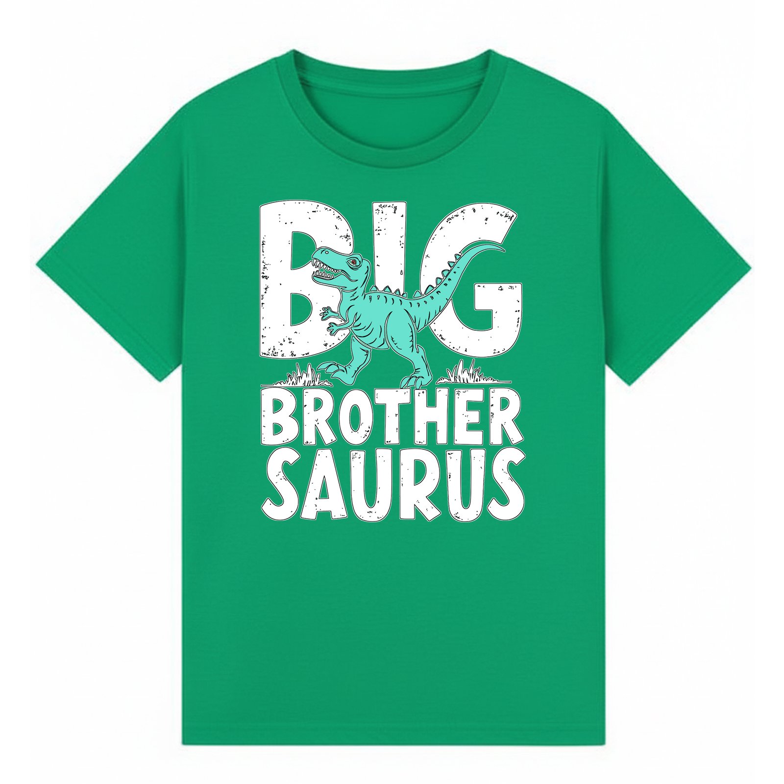 BGBRO63 artwork on irish green T-shirt