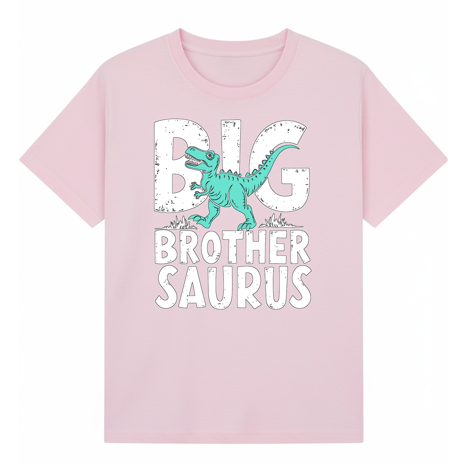BGBRO63 artwork on light pink T-shirt