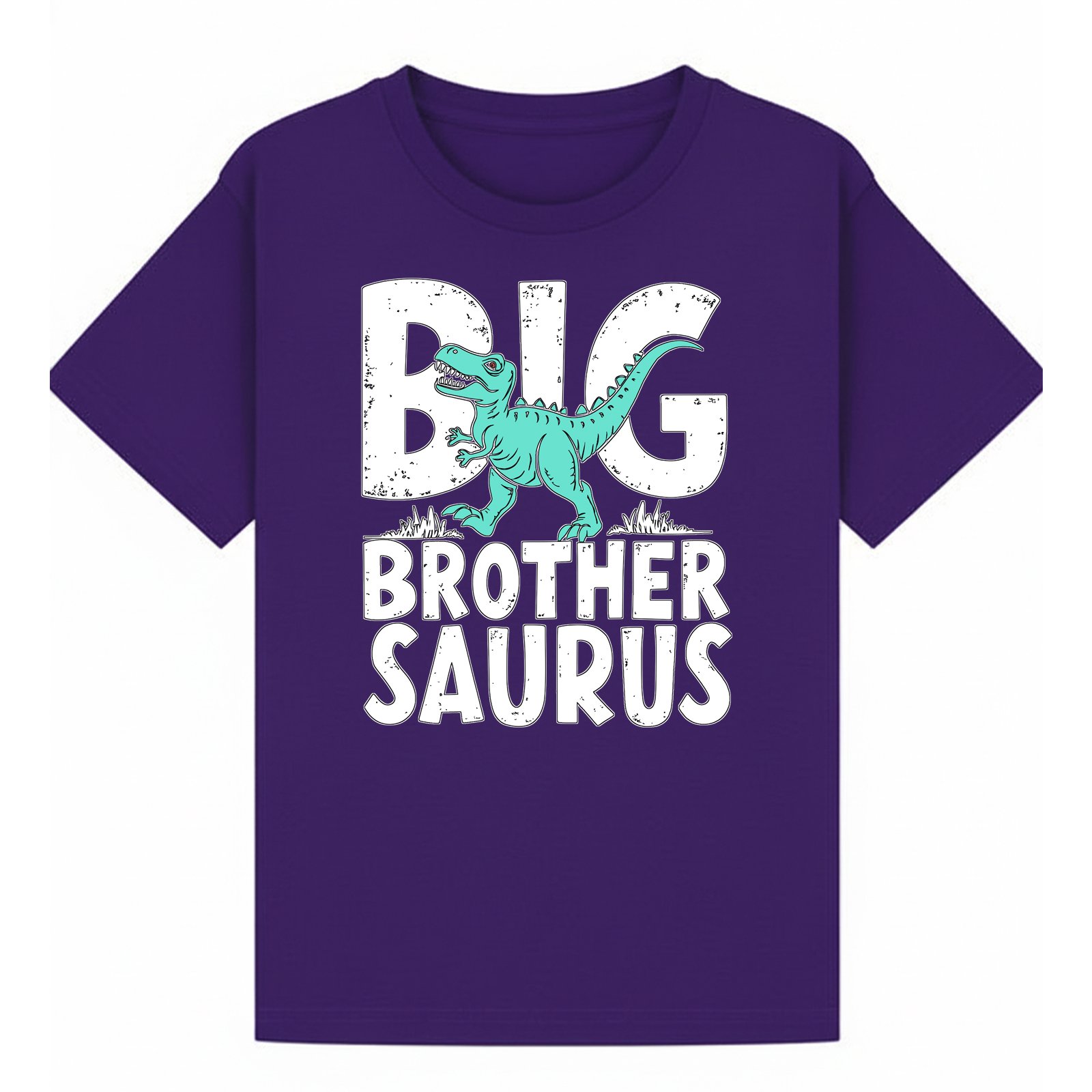 BGBRO63 artwork on purple T-shirt