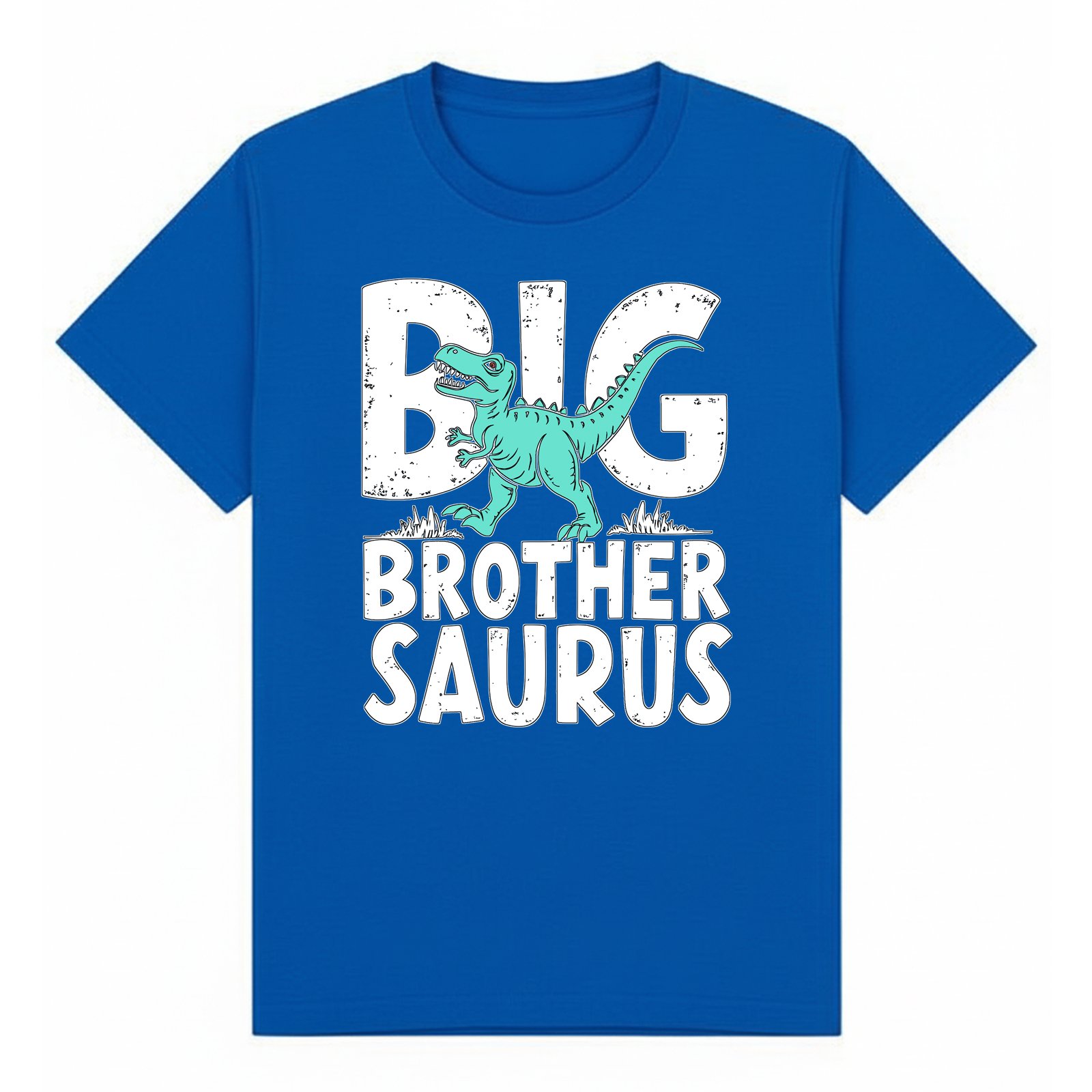 BGBRO63 artwork on royal T-shirt