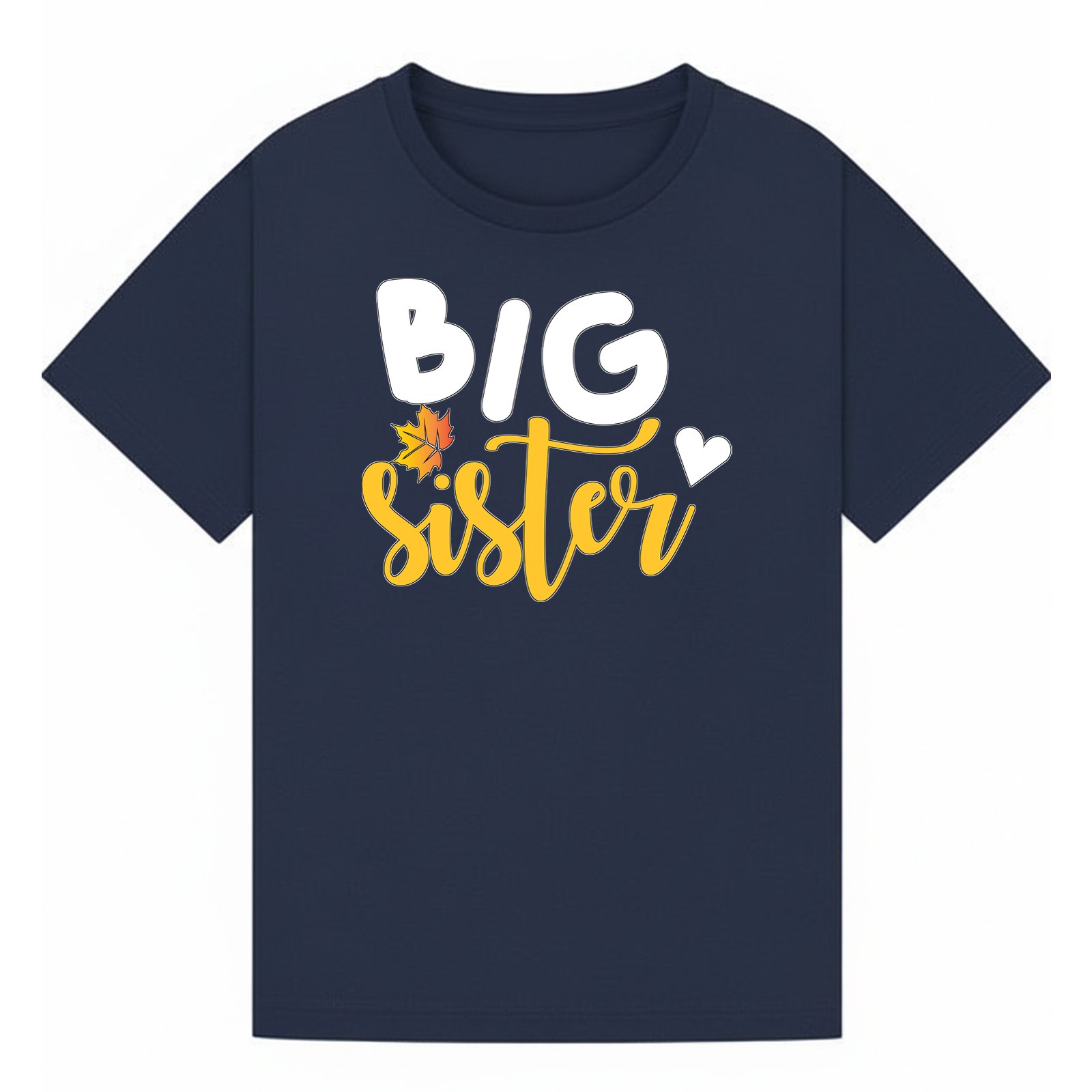 BGSIS02 artwork on navy T-shirt