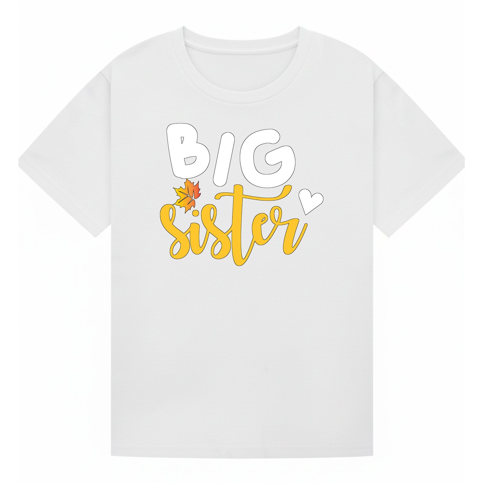 BGSIS02 artwork on white T-shirt