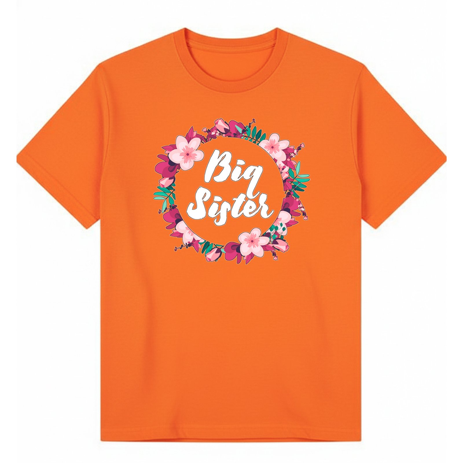 BGSIS03 artwork on orange T-shirt