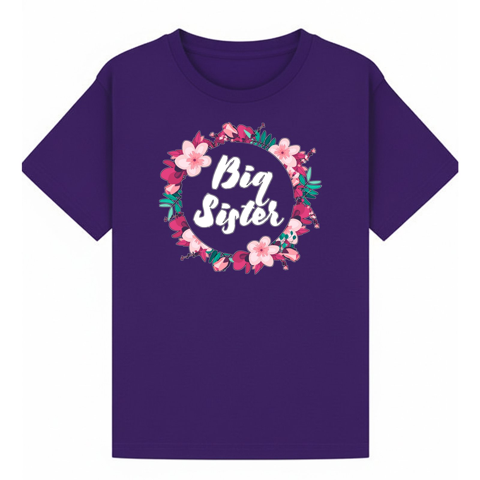 BGSIS03 artwork on purple T-shirt
