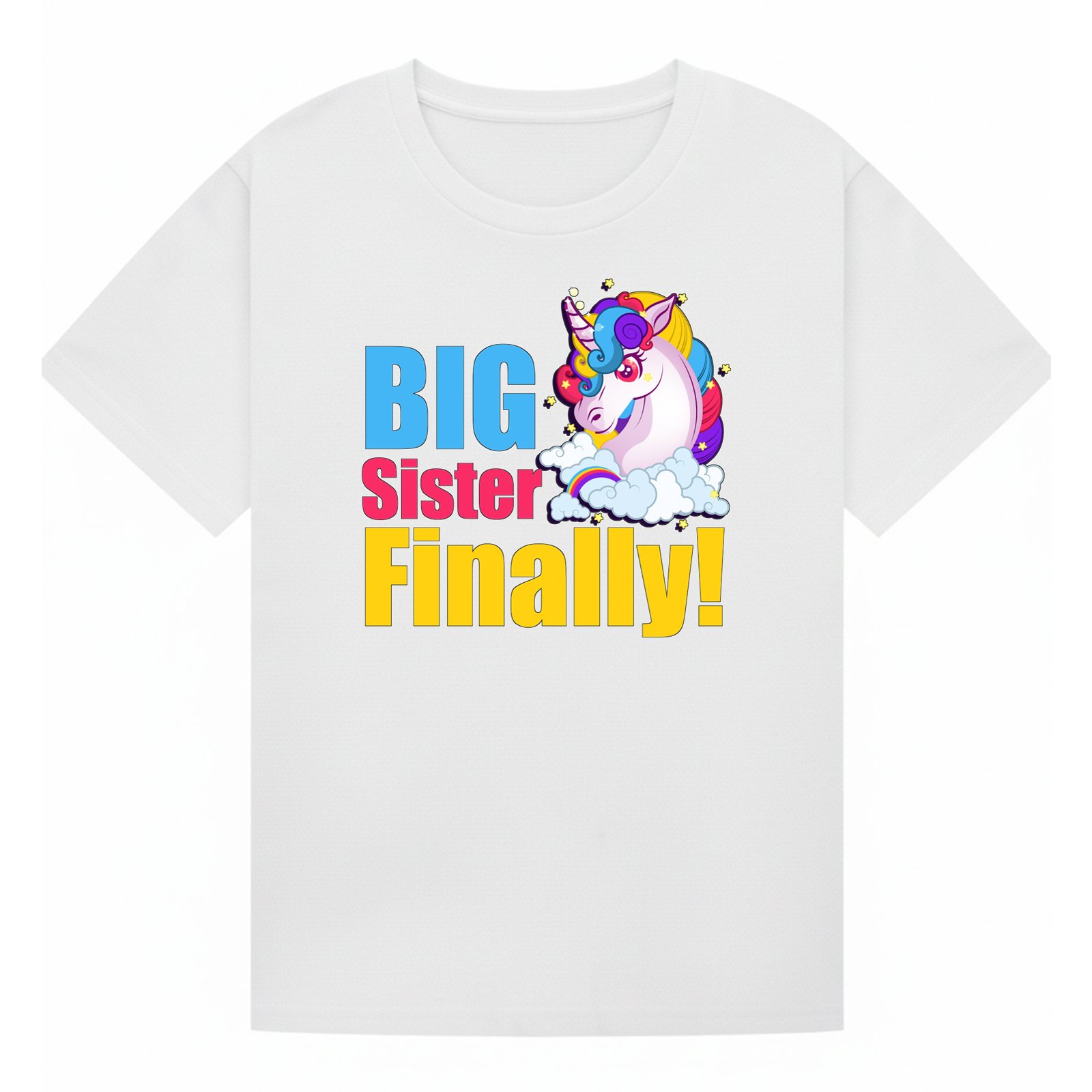 BGSIS08 artwork on white T-shirt