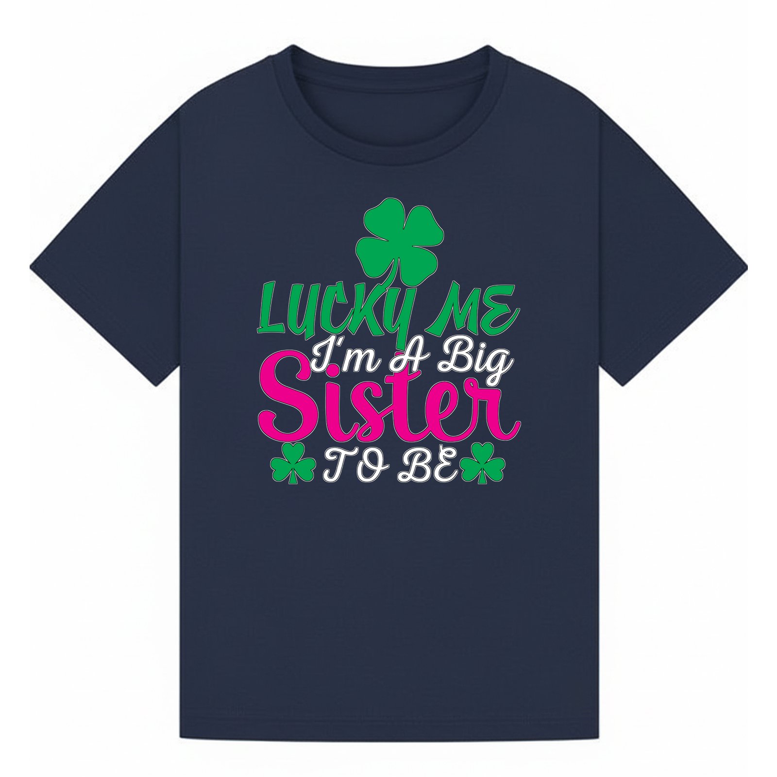 BGSIS101 artwork on navy T-shirt