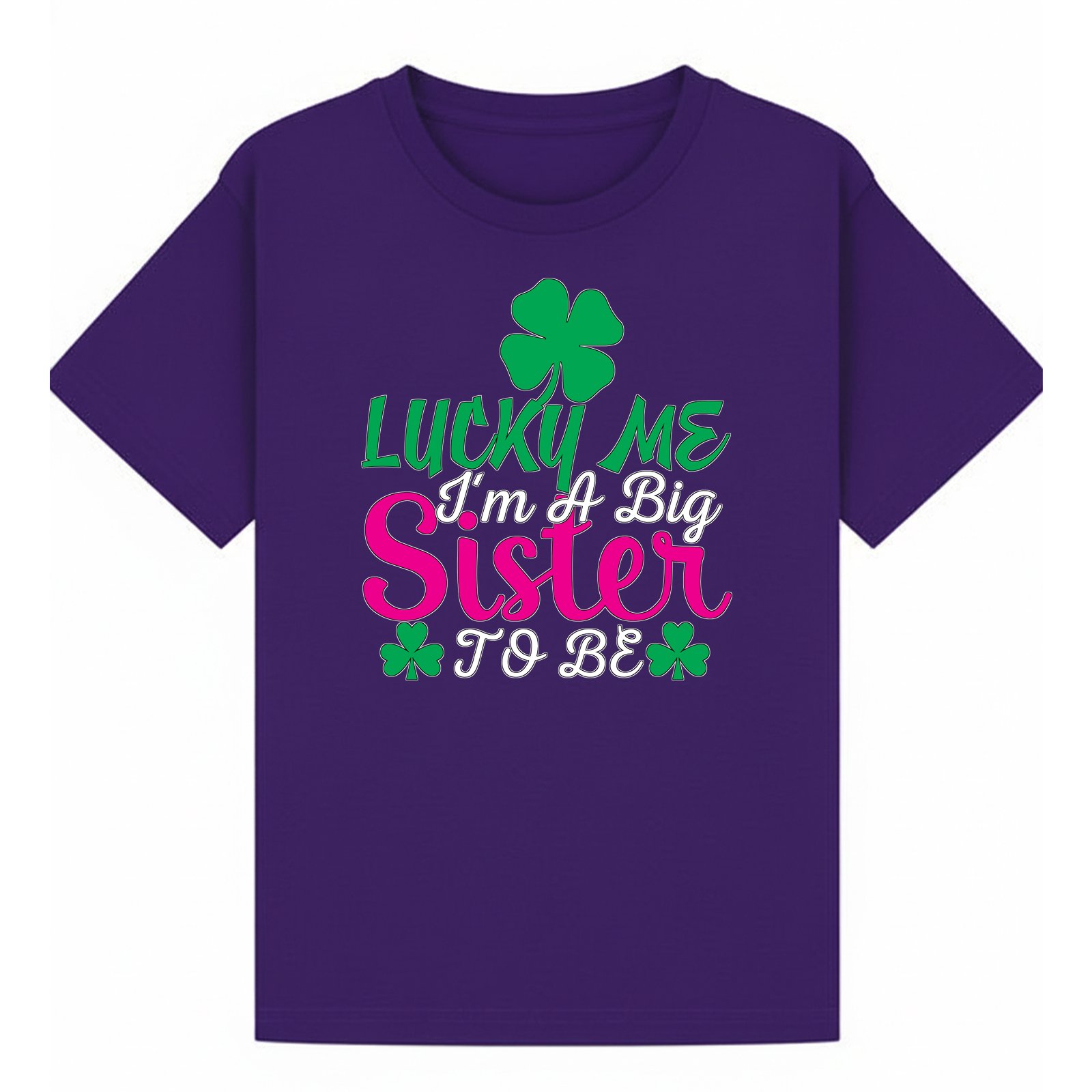 BGSIS101 artwork on purple T-shirt