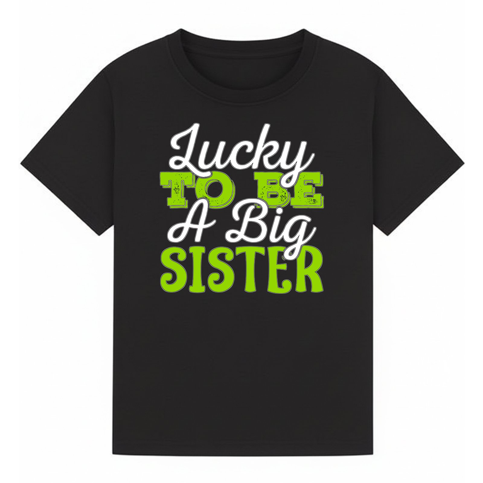 BGSIS103 artwork on black T-shirt
