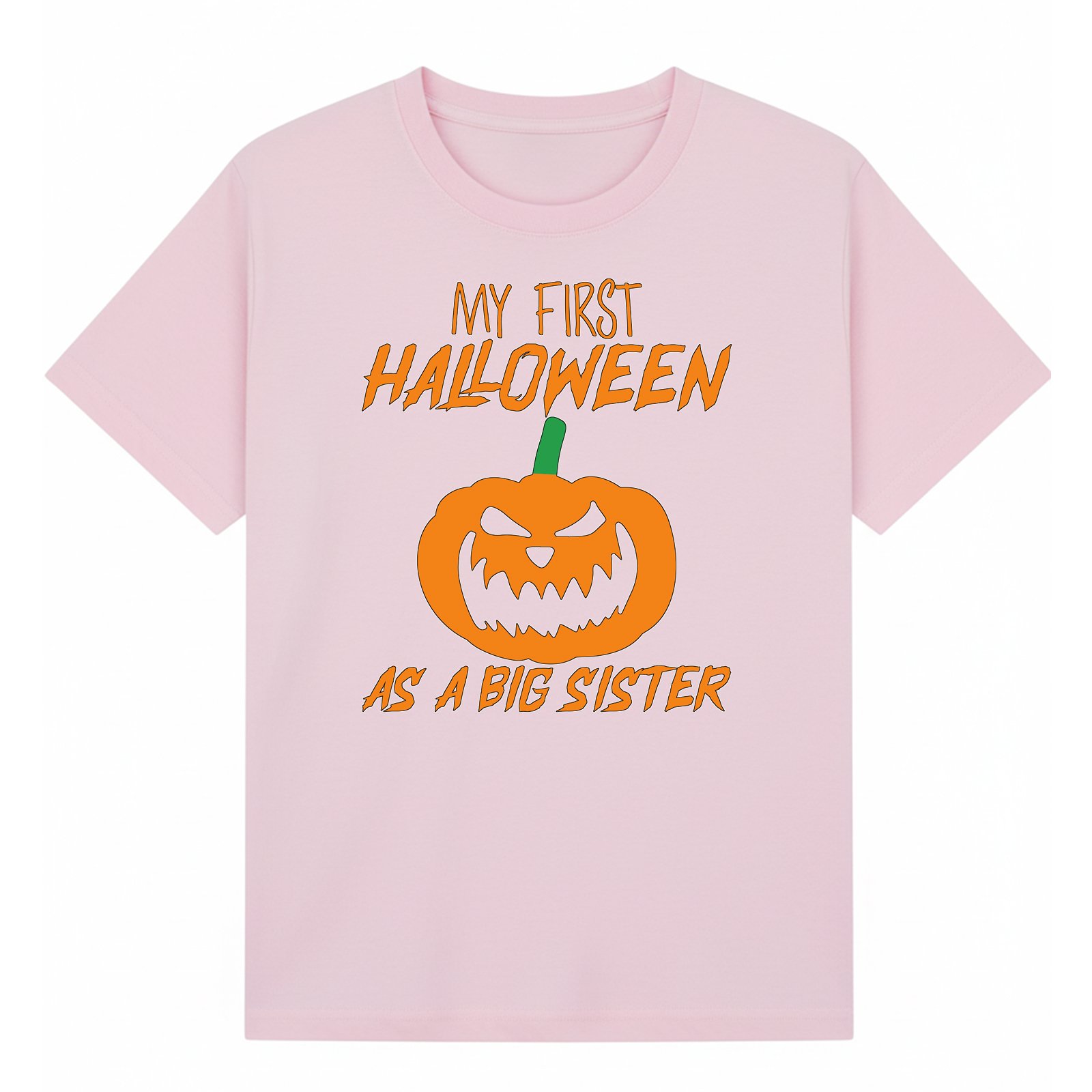 BGSIS105 artwork on light pink T-shirt