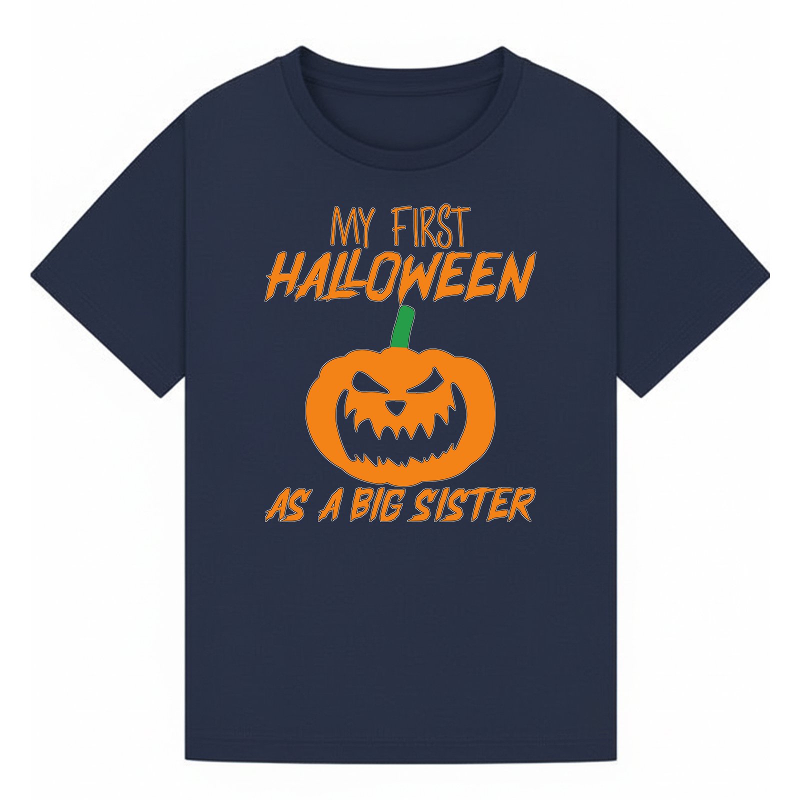 BGSIS105 artwork on navy T-shirt