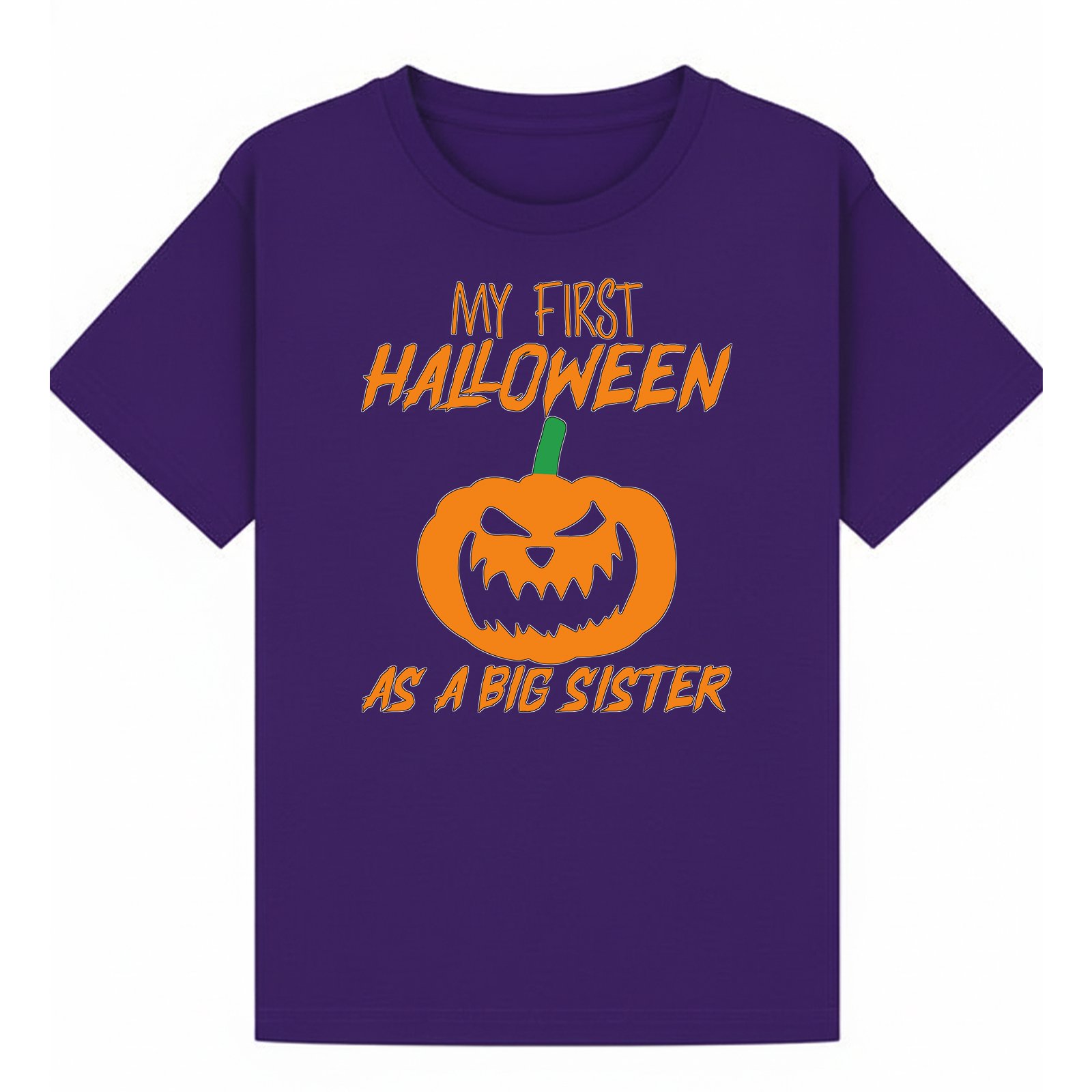 BGSIS105 artwork on purple T-shirt