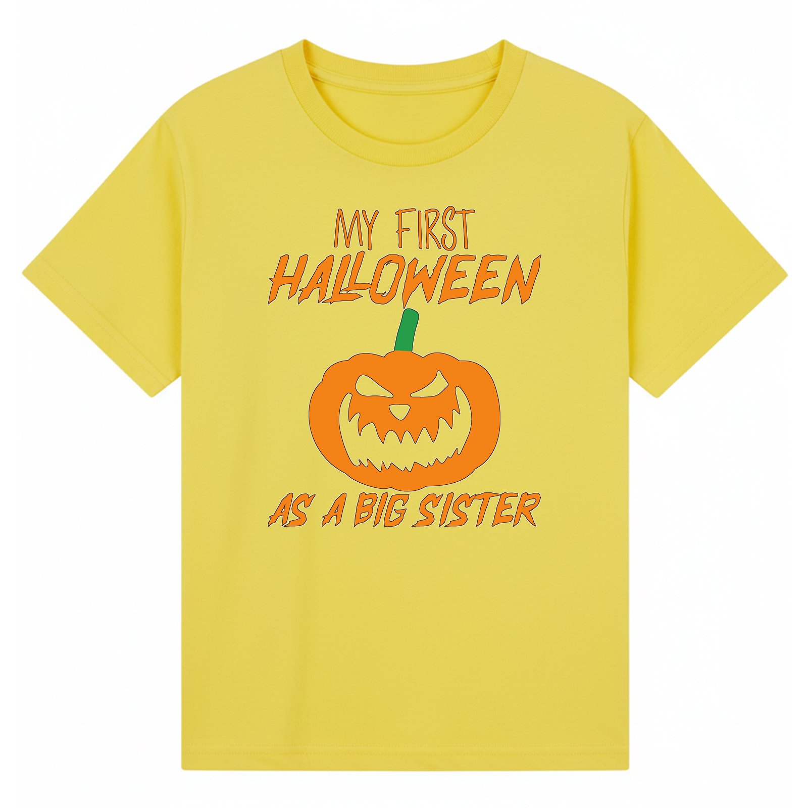 BGSIS105 artwork on yellow T-shirt