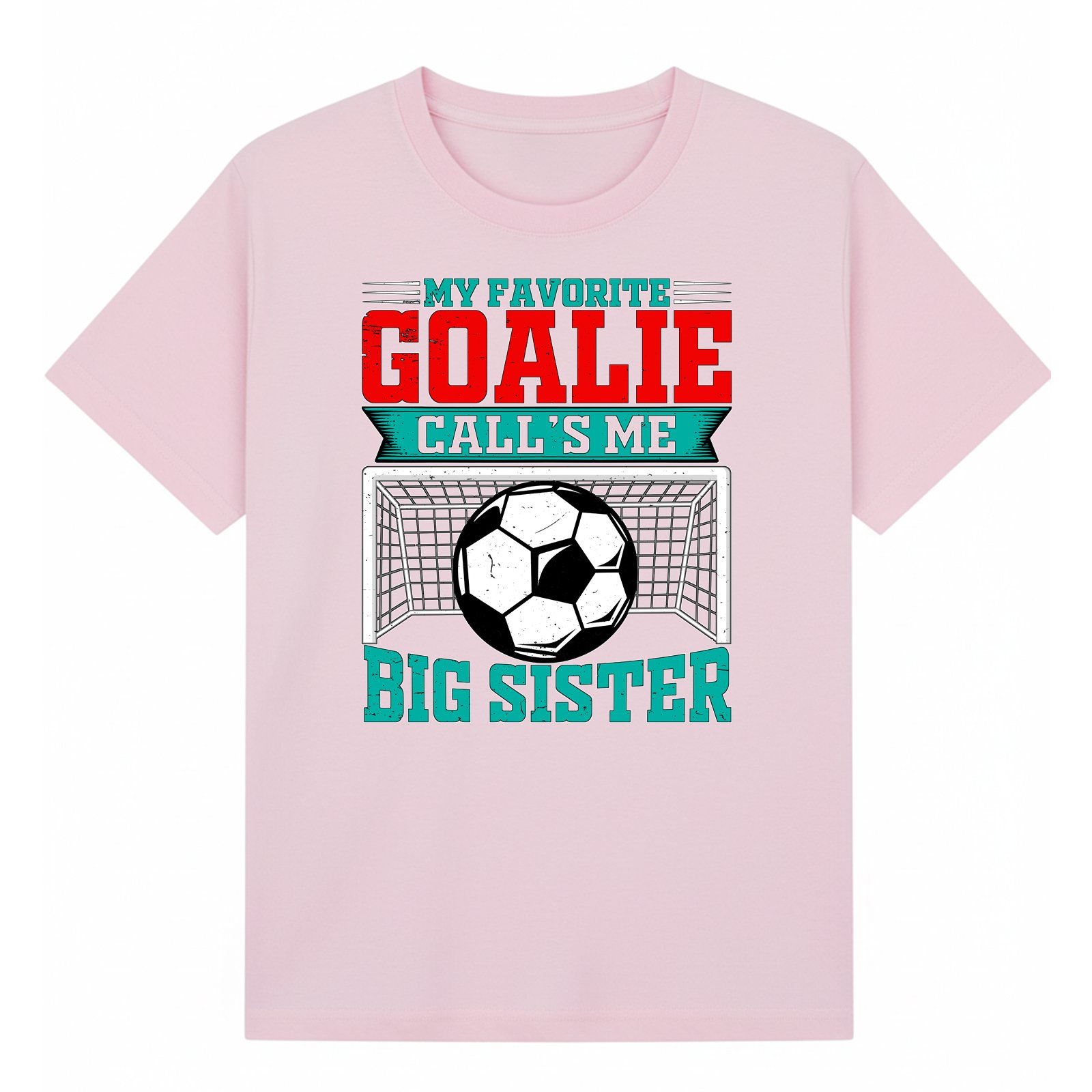 BGSIS106 artwork on light pink T-shirt