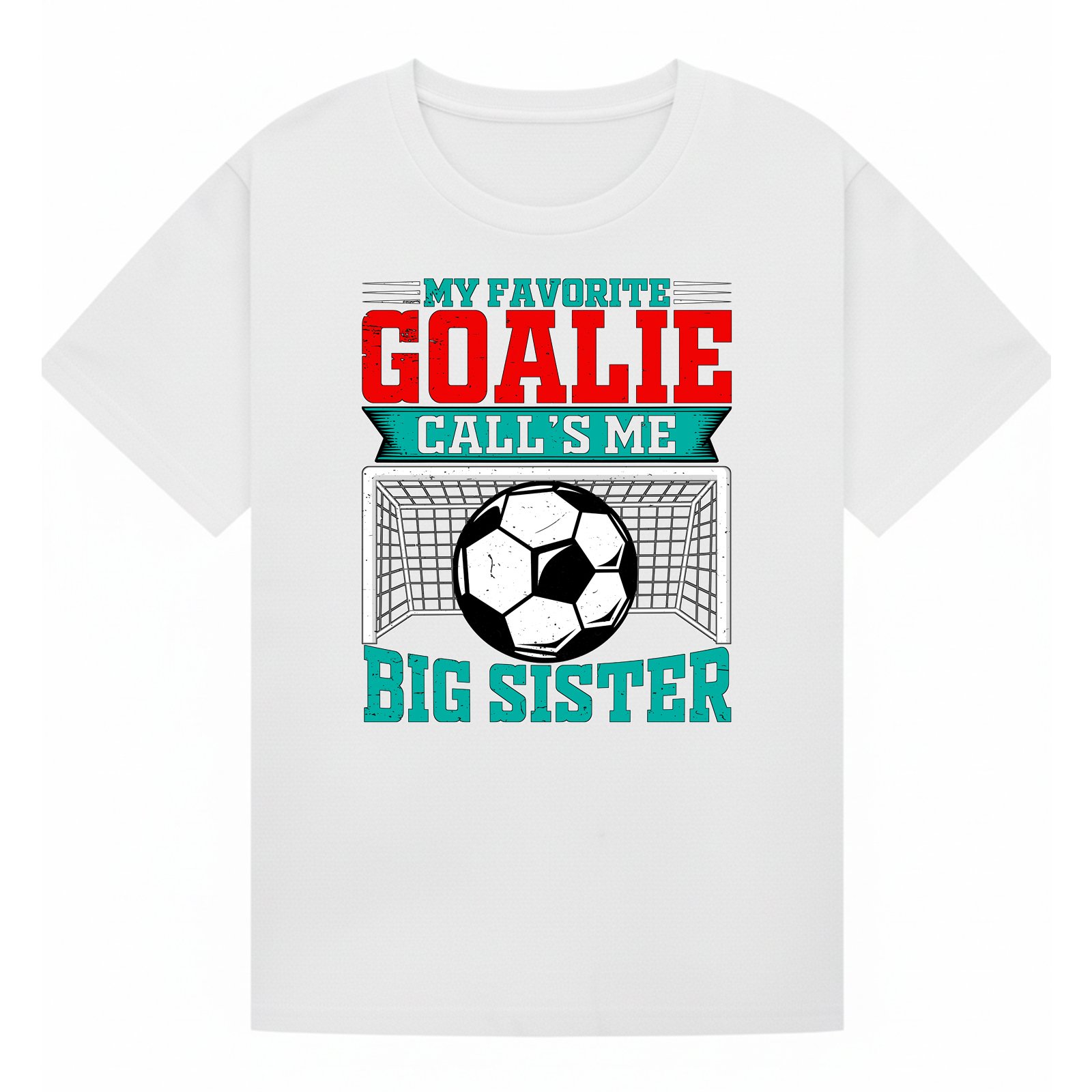 BGSIS106 artwork on white T-shirt