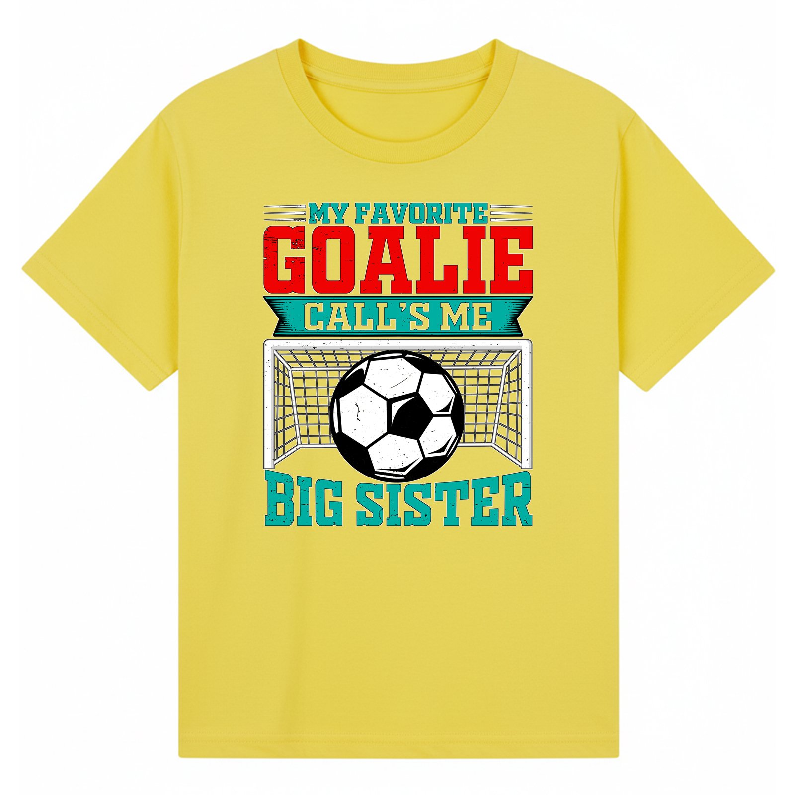 BGSIS106 artwork on yellow T-shirt