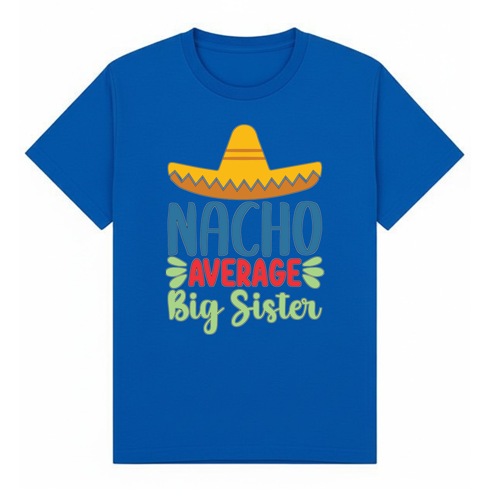 BGSIS108 artwork on royal T-shirt