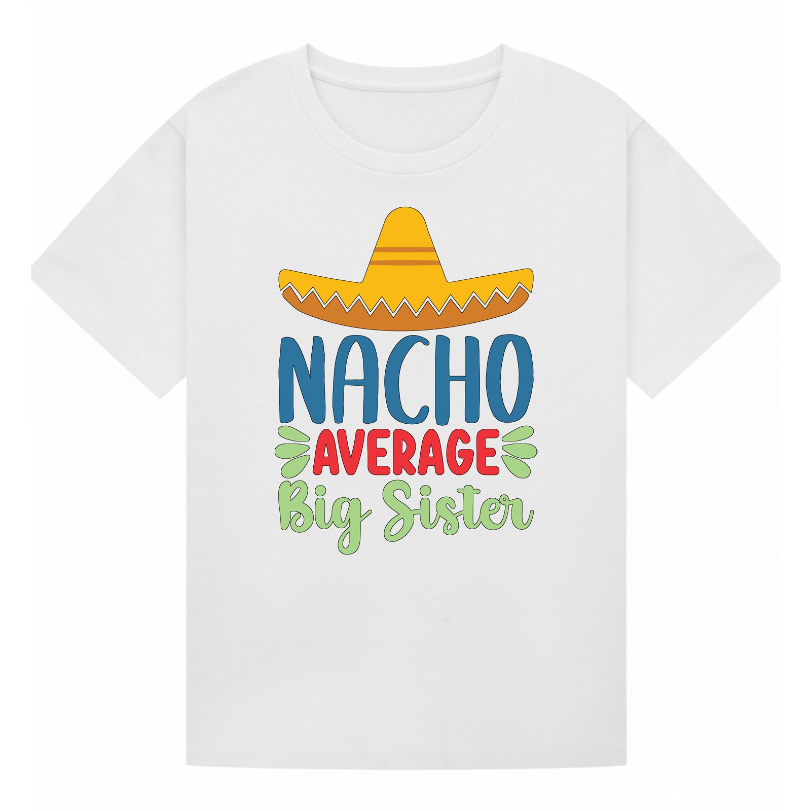 BGSIS108 artwork on white T-shirt