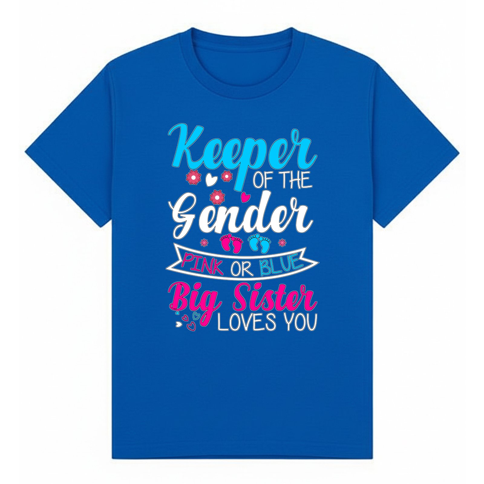 BGSIS113 artwork on royal T-shirt