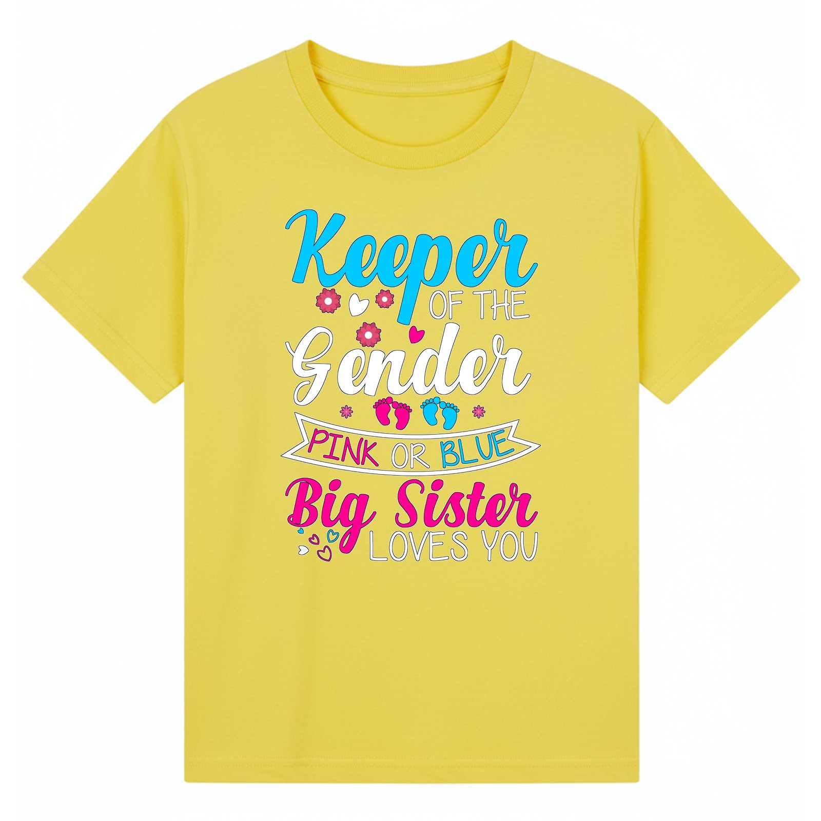 BGSIS113 artwork on yellow T-shirt