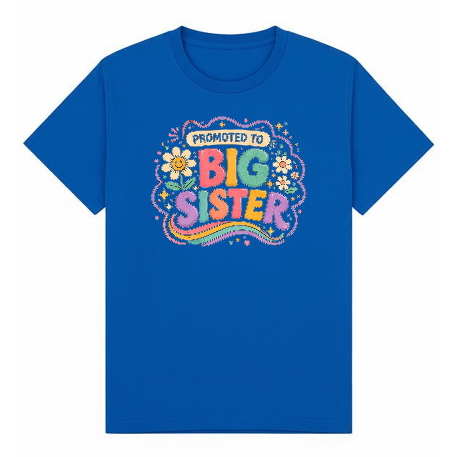 BGSIS117 artwork on royal T-shirt