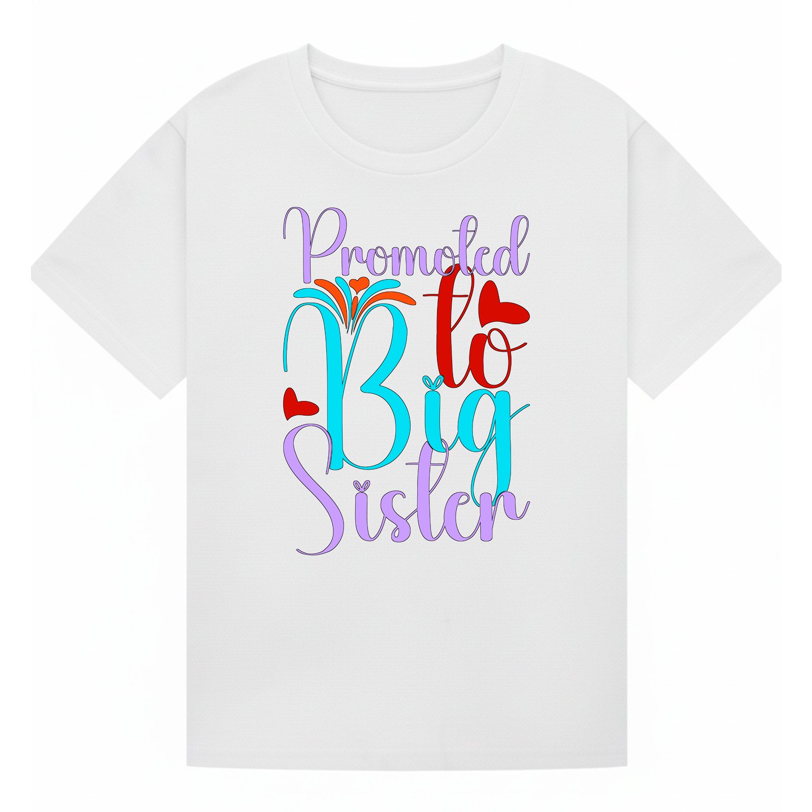 BGSIS118 artwork on white T-shirt