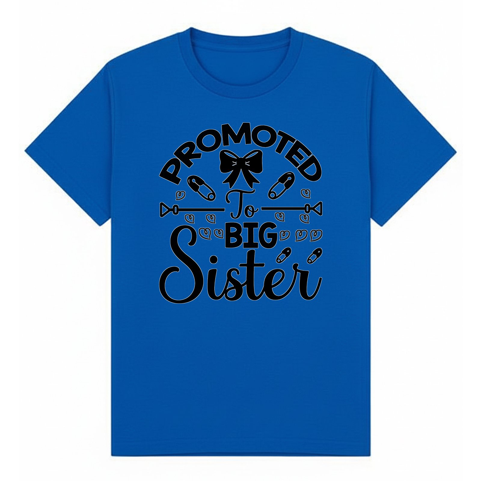 BGSIS122 artwork on royal T-shirt