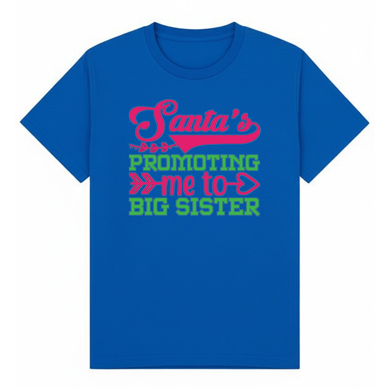 BGSIS128 artwork on royal T-shirt