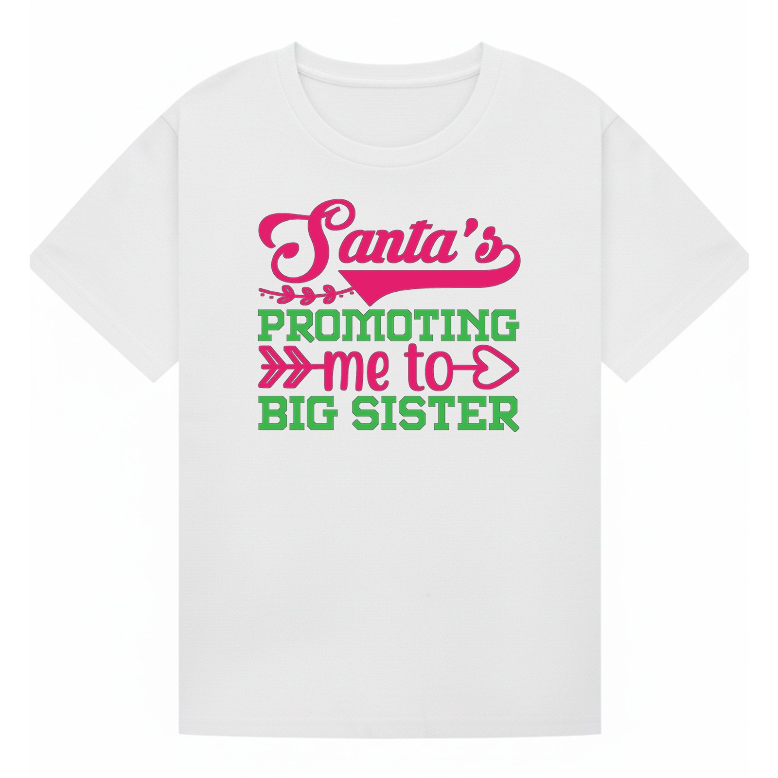 BGSIS128 artwork on white T-shirt