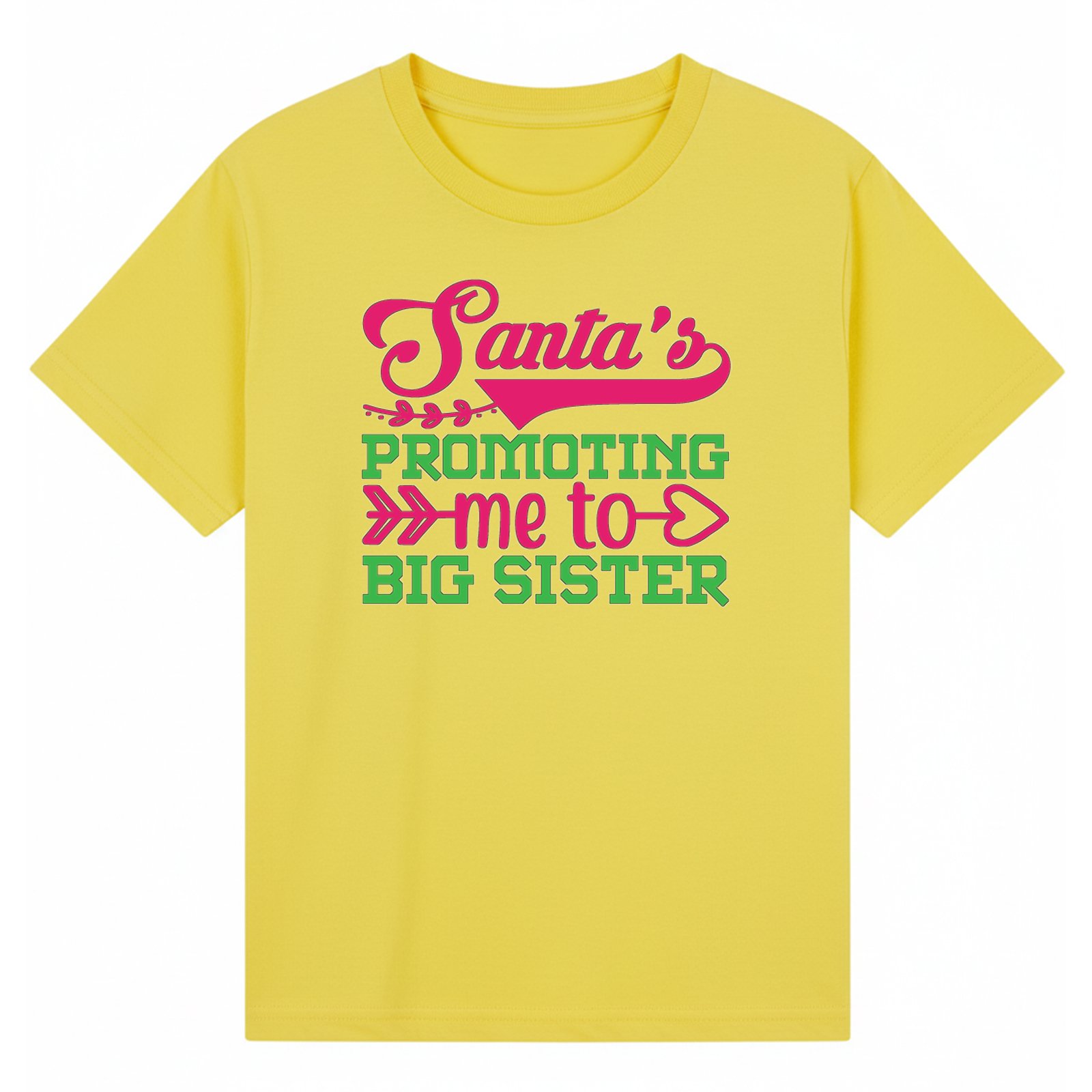 BGSIS128 artwork on yellow T-shirt