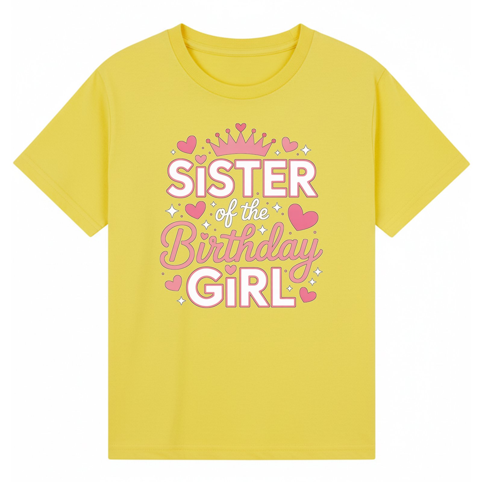 BGSIS131 artwork on yellow T-shirt