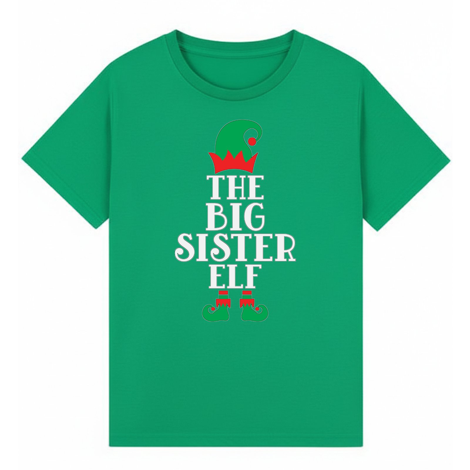 BGSIS134 artwork on irish green T-shirt