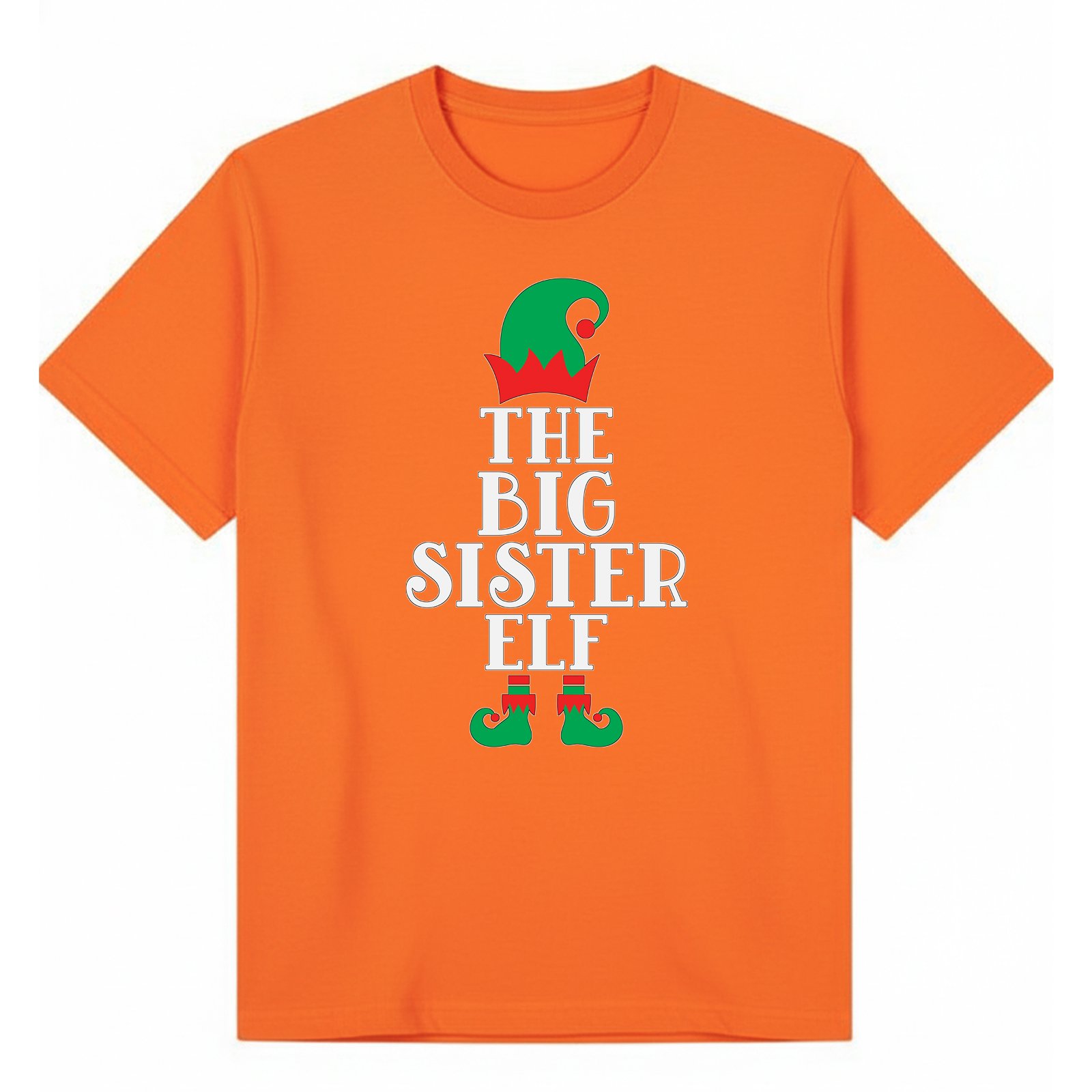 BGSIS134 artwork on orange T-shirt
