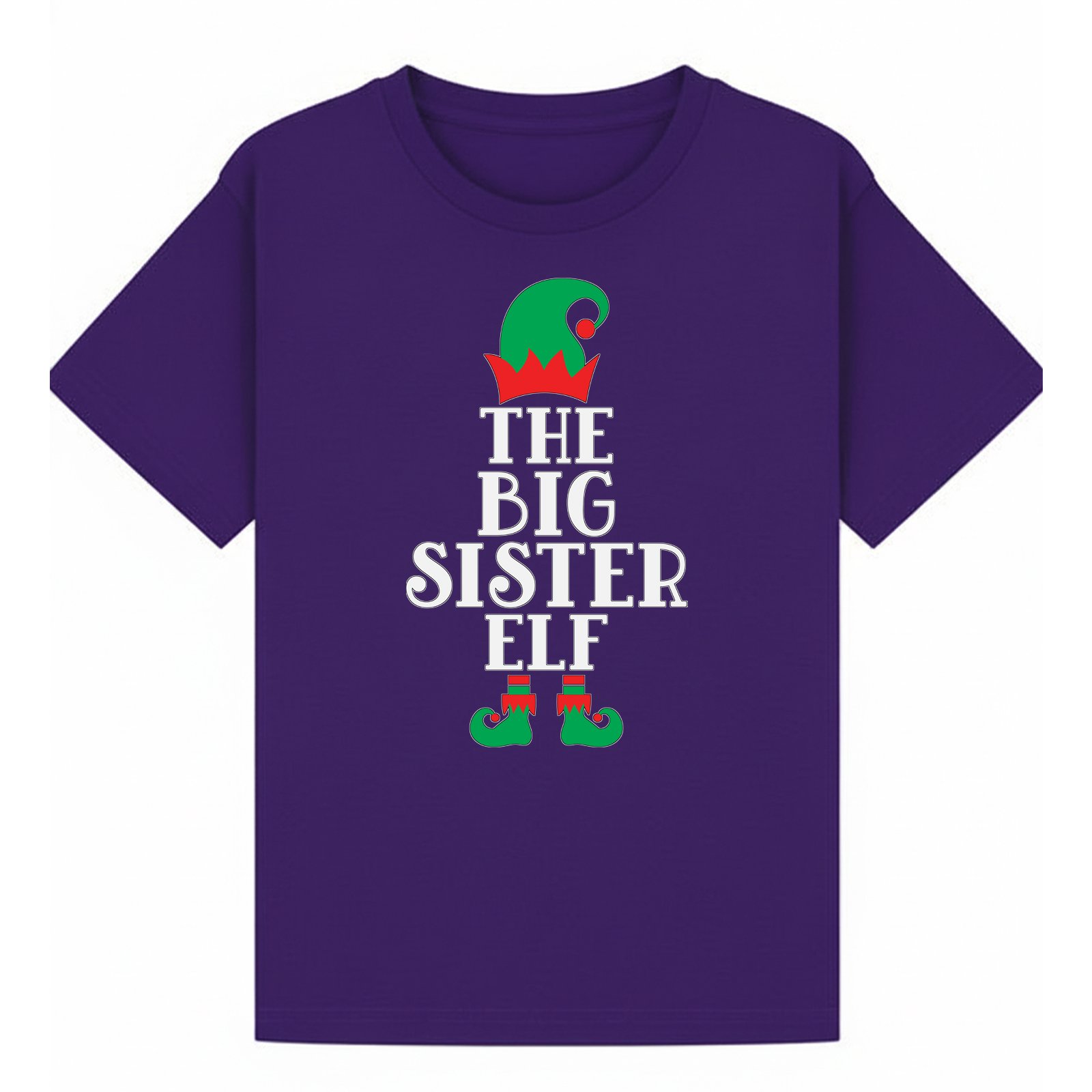BGSIS134 artwork on purple T-shirt