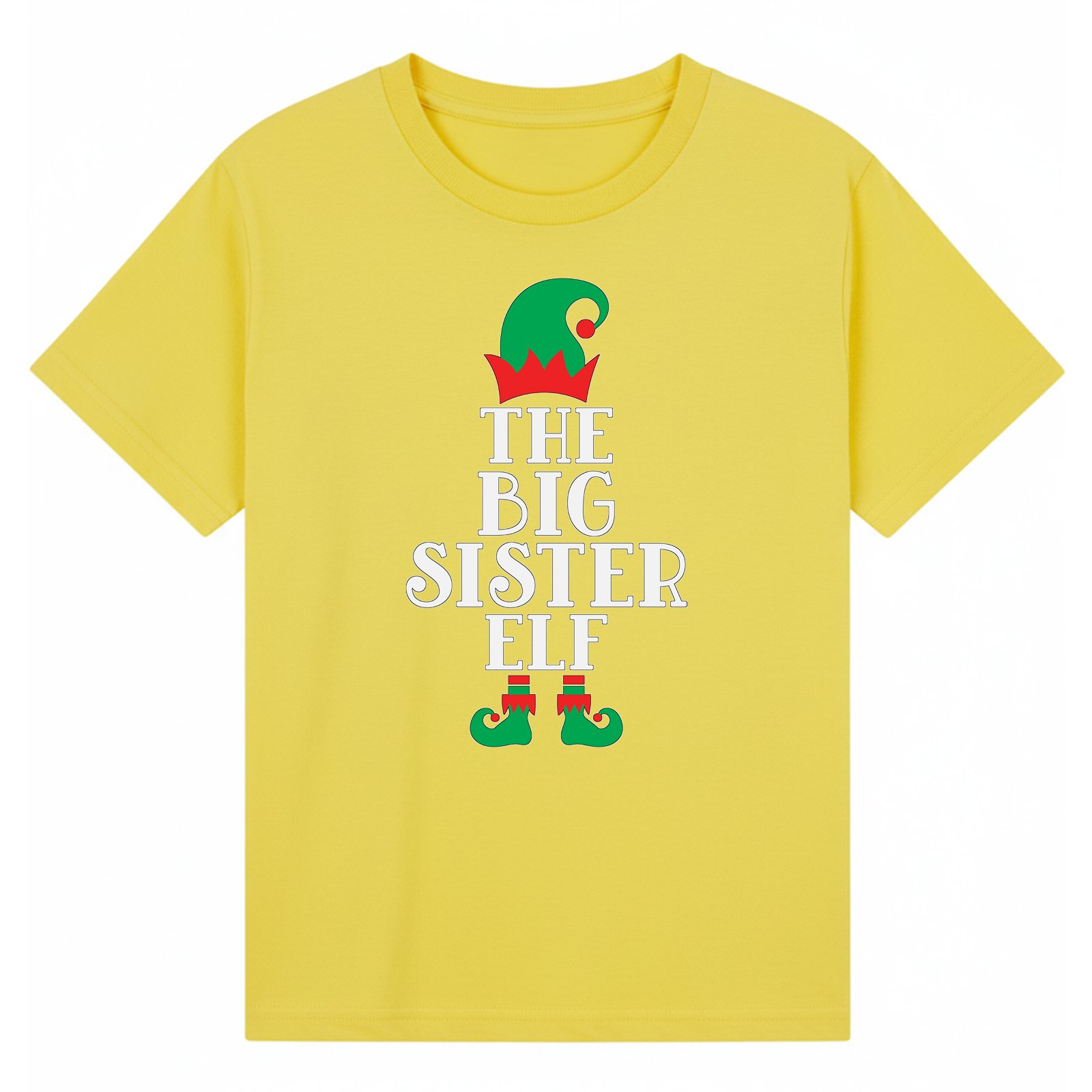 BGSIS134 artwork on yellow T-shirt