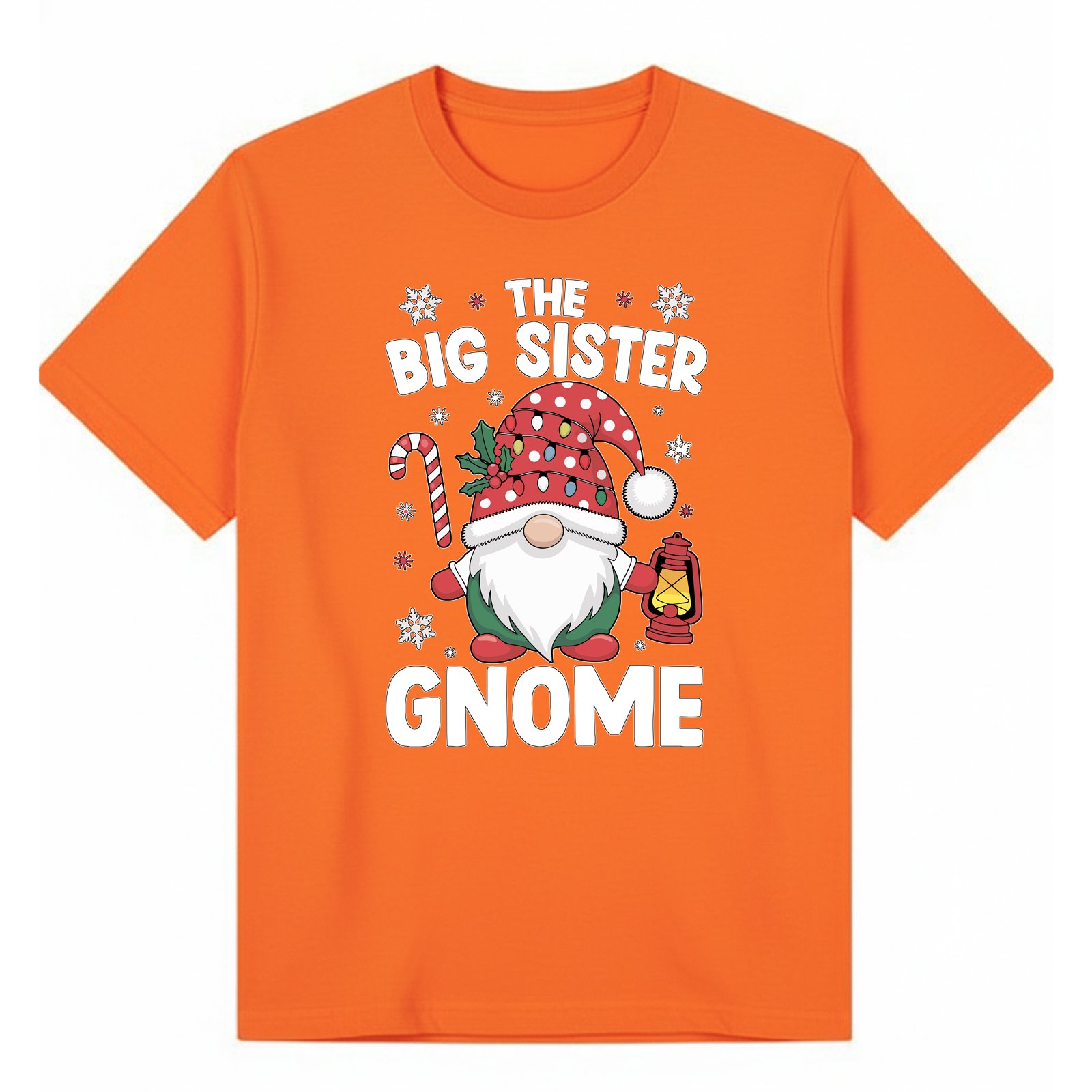 BGSIS136 artwork on orange T-shirt