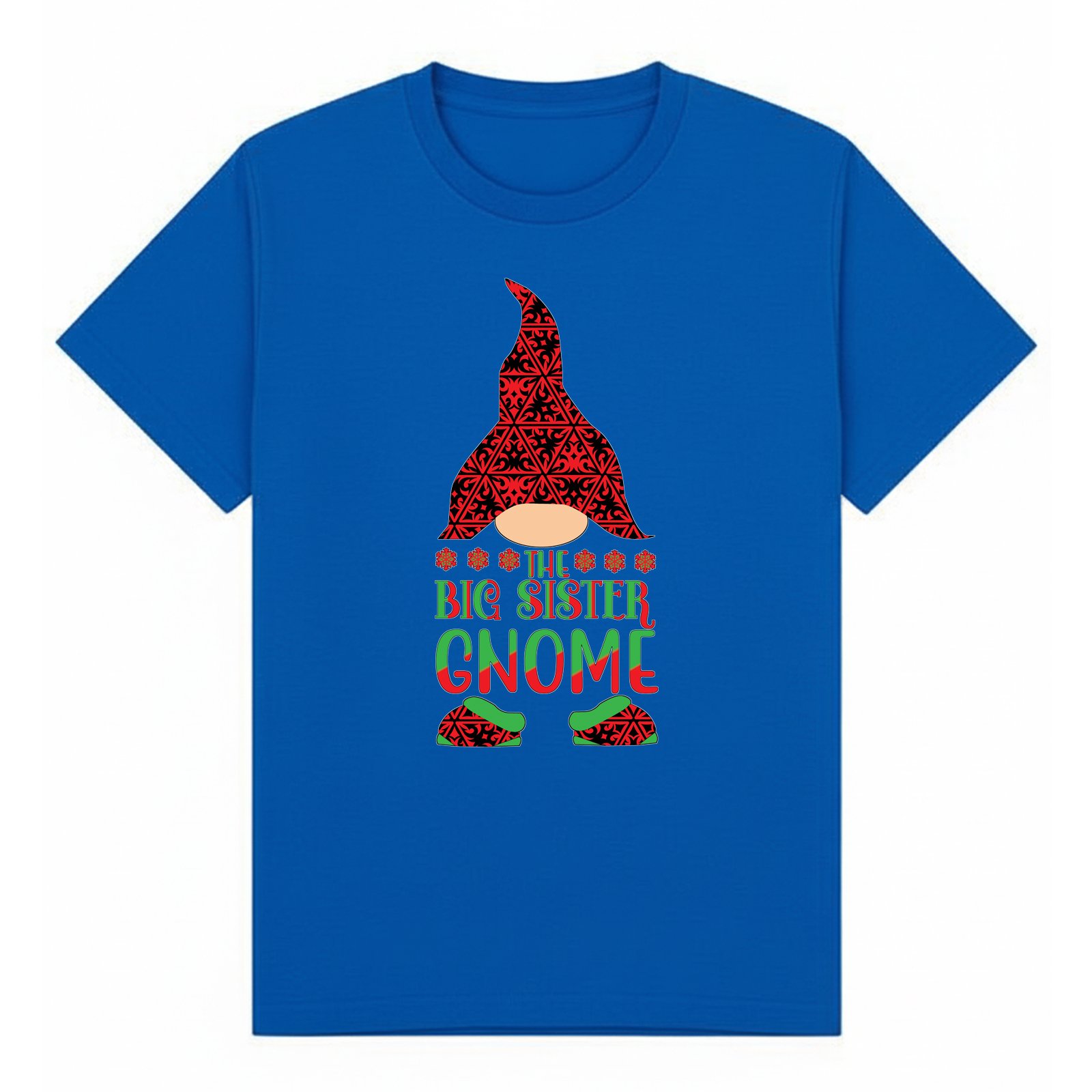 BGSIS137 artwork on royal T-shirt