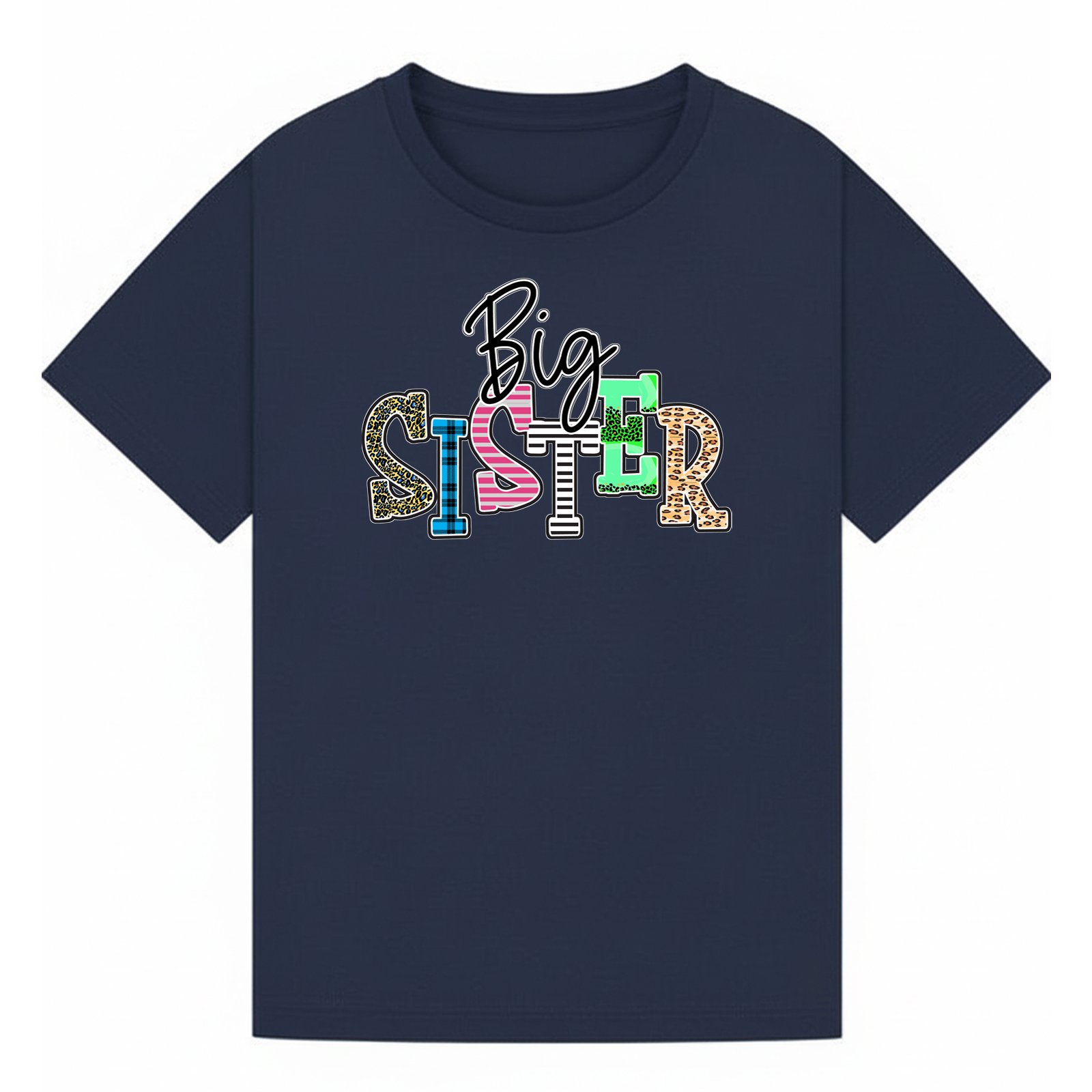 BGSIS16 artwork on navy T-shirt