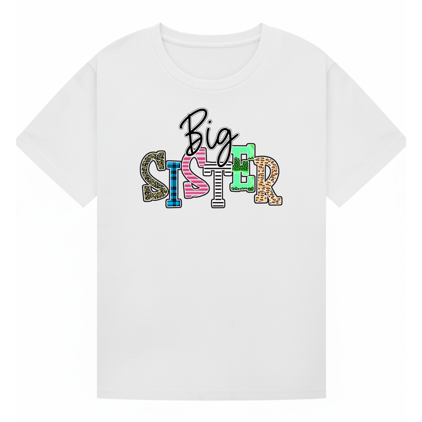 BGSIS16 artwork on white T-shirt