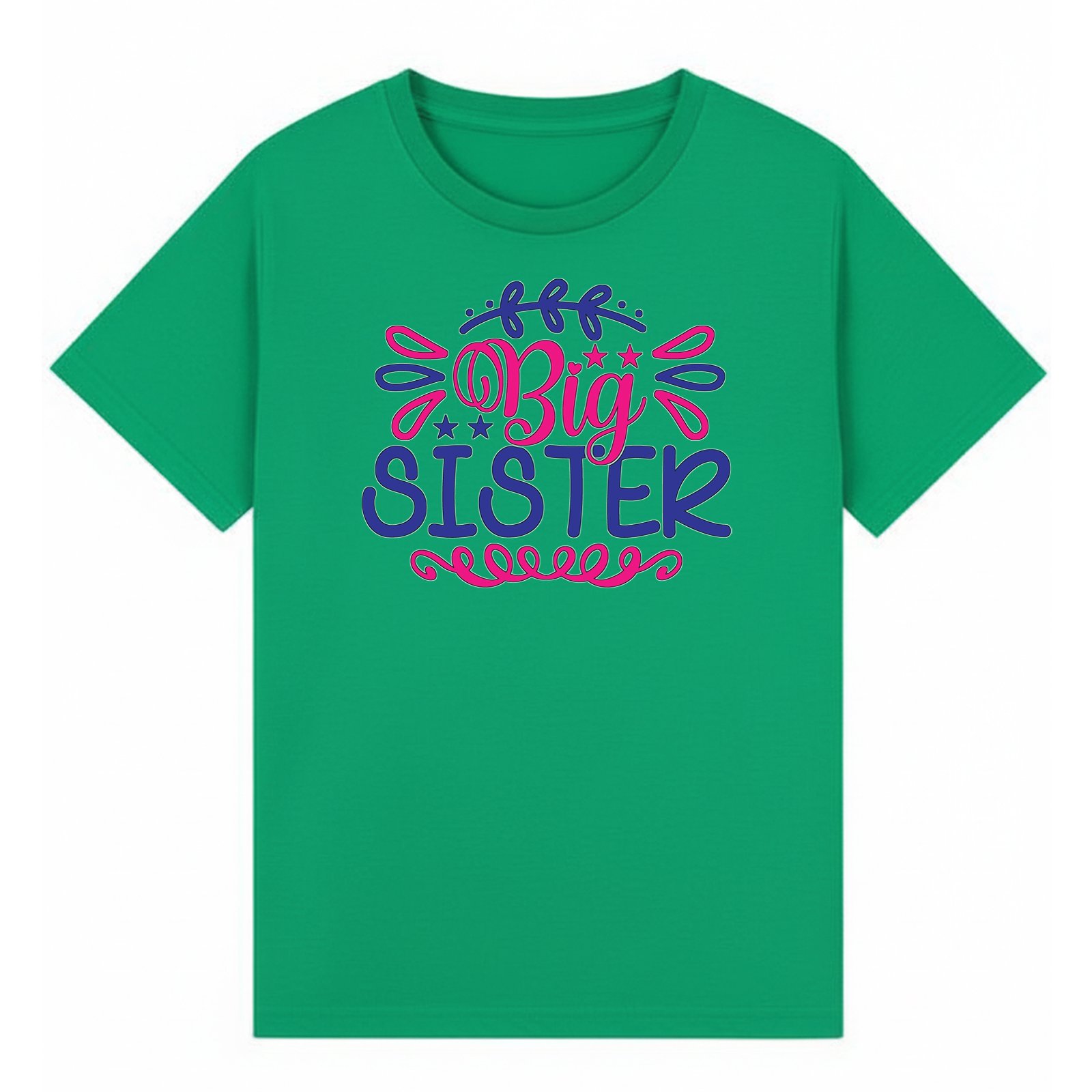 BGSIS17 artwork on irish green T-shirt