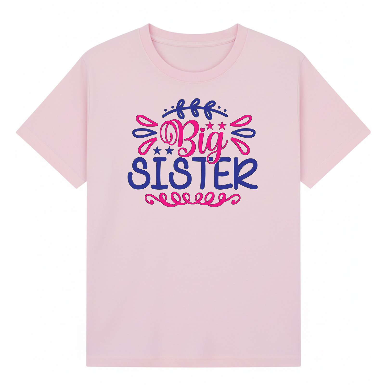 BGSIS17 artwork on light pink T-shirt