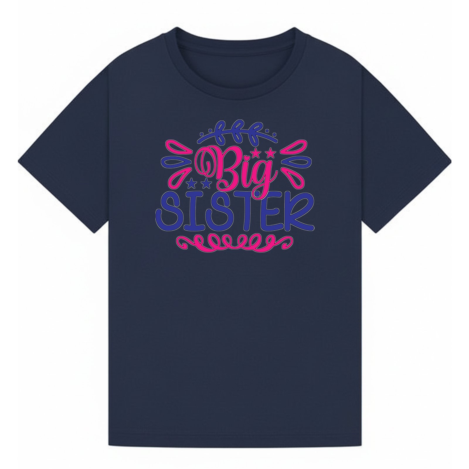 BGSIS17 artwork on navy T-shirt