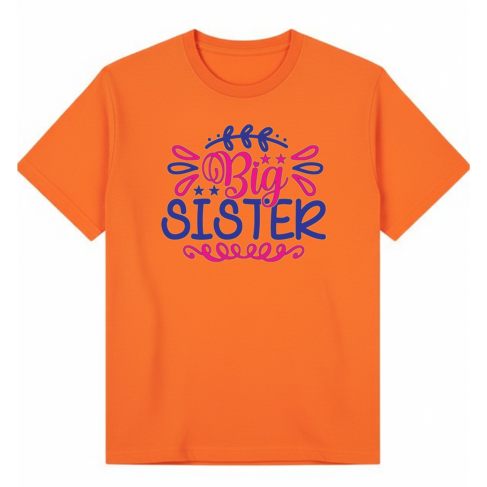 BGSIS17 artwork on orange T-shirt