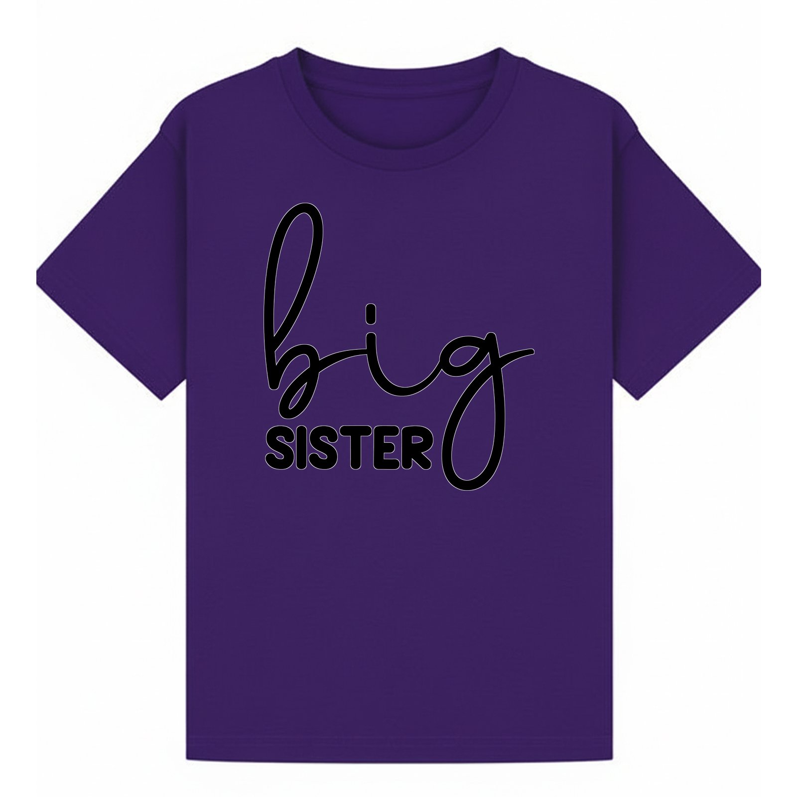BGSIS20 artwork on purple T-shirt