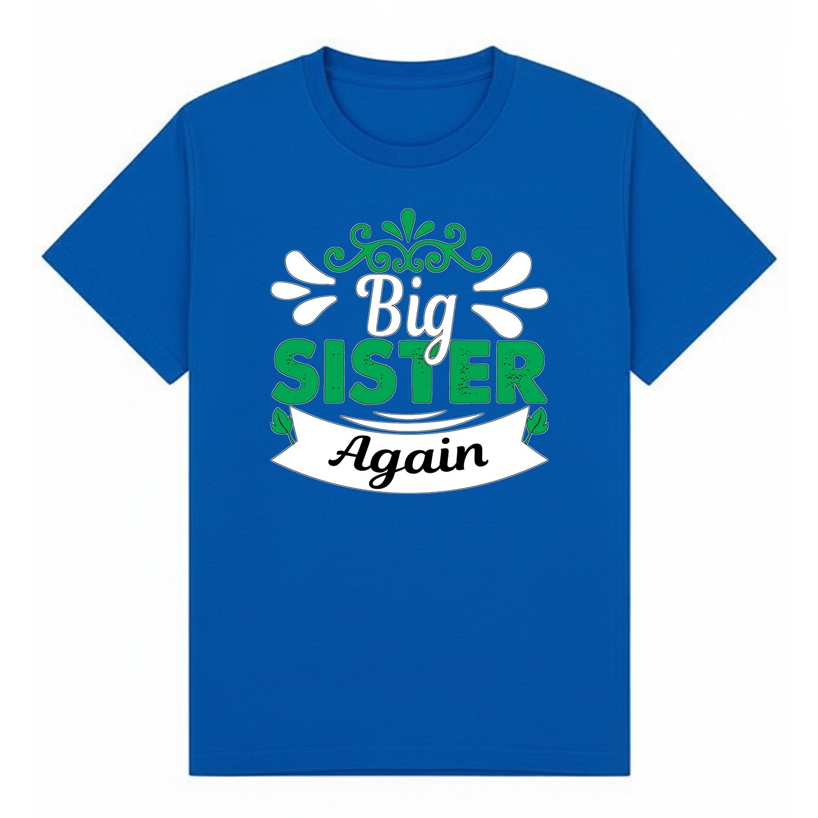 BGSIS21 artwork on royal T-shirt