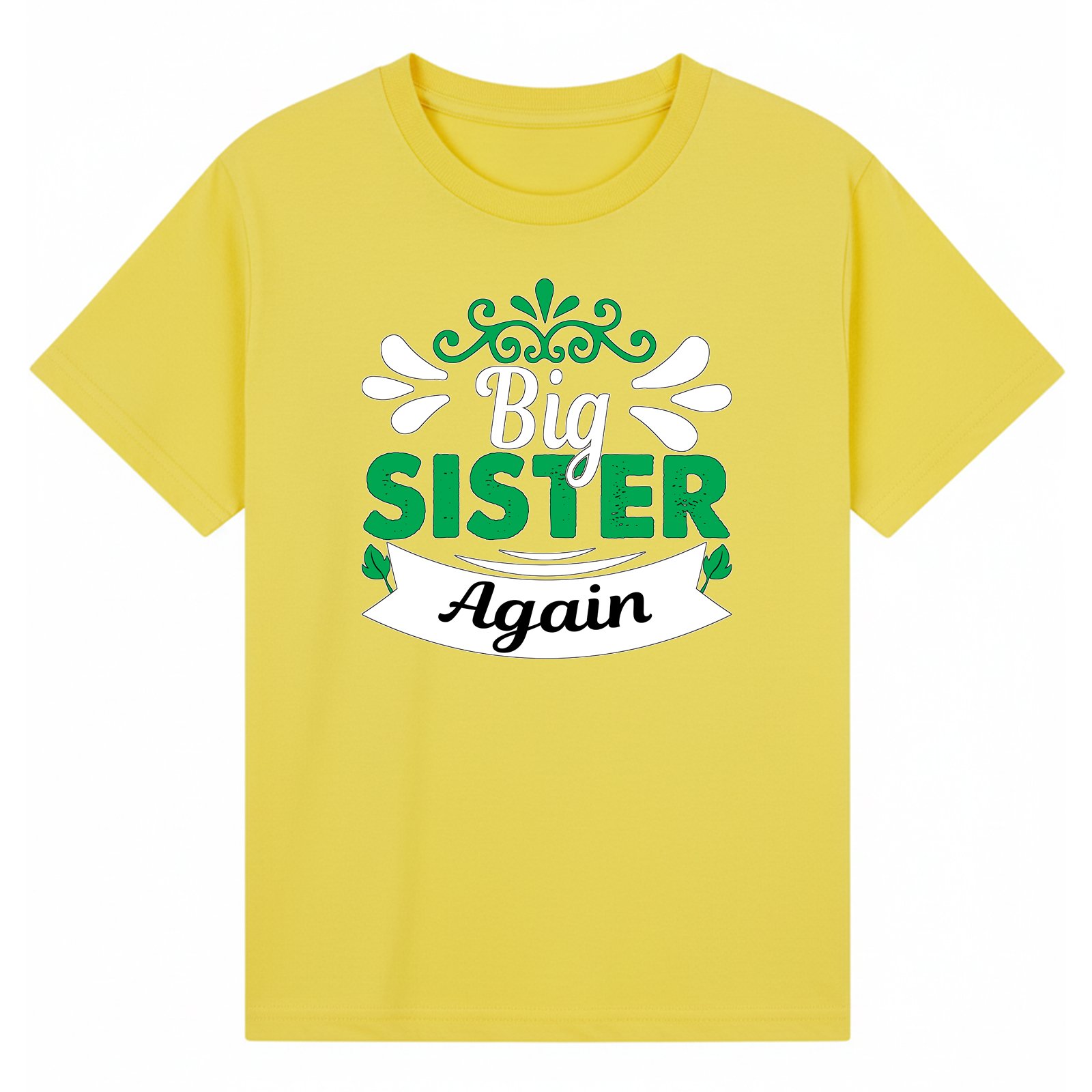 BGSIS21 artwork on yellow T-shirt